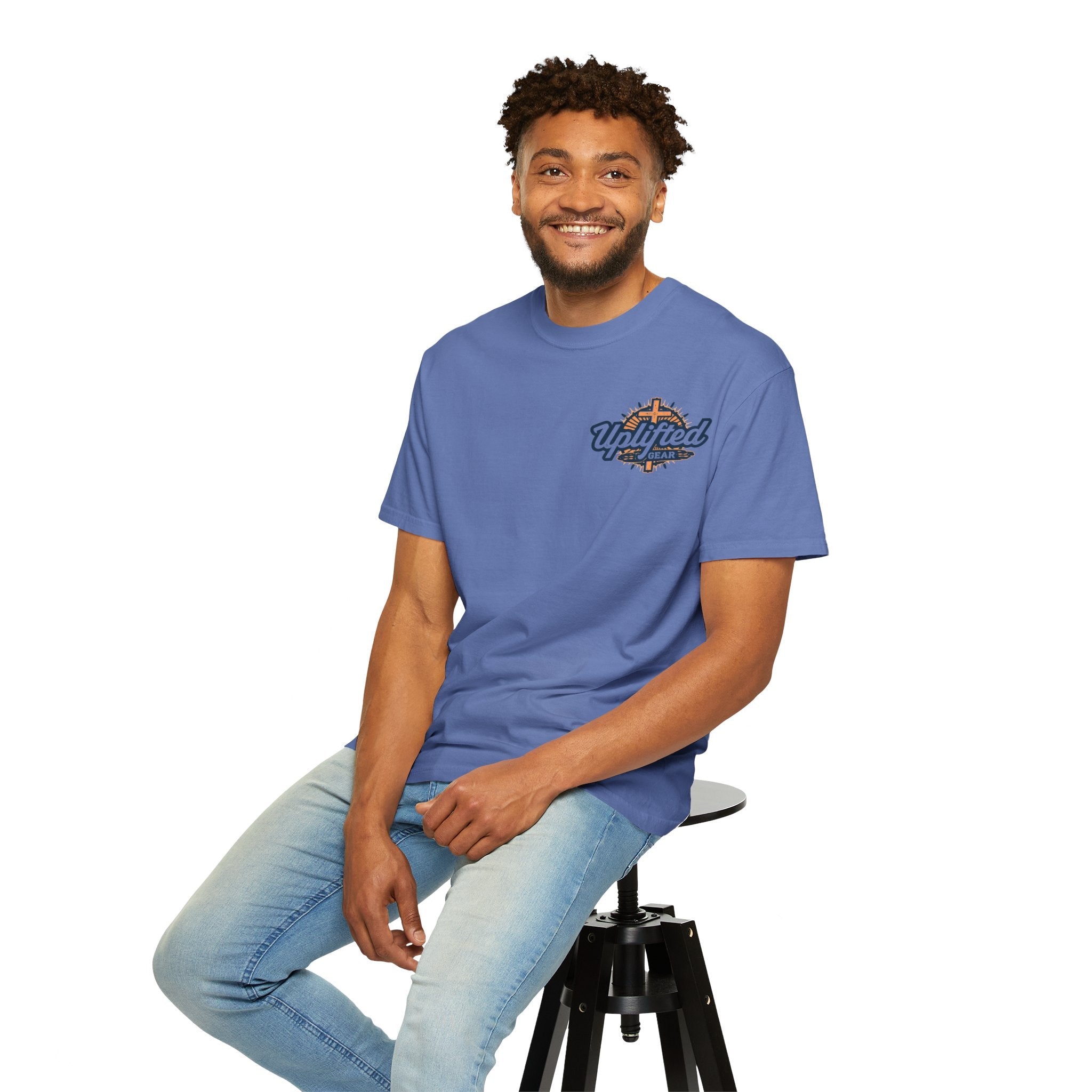 Bible Verse Unisex Garment-Dyed T-shirt -  Philippians 4 : 13 Printify