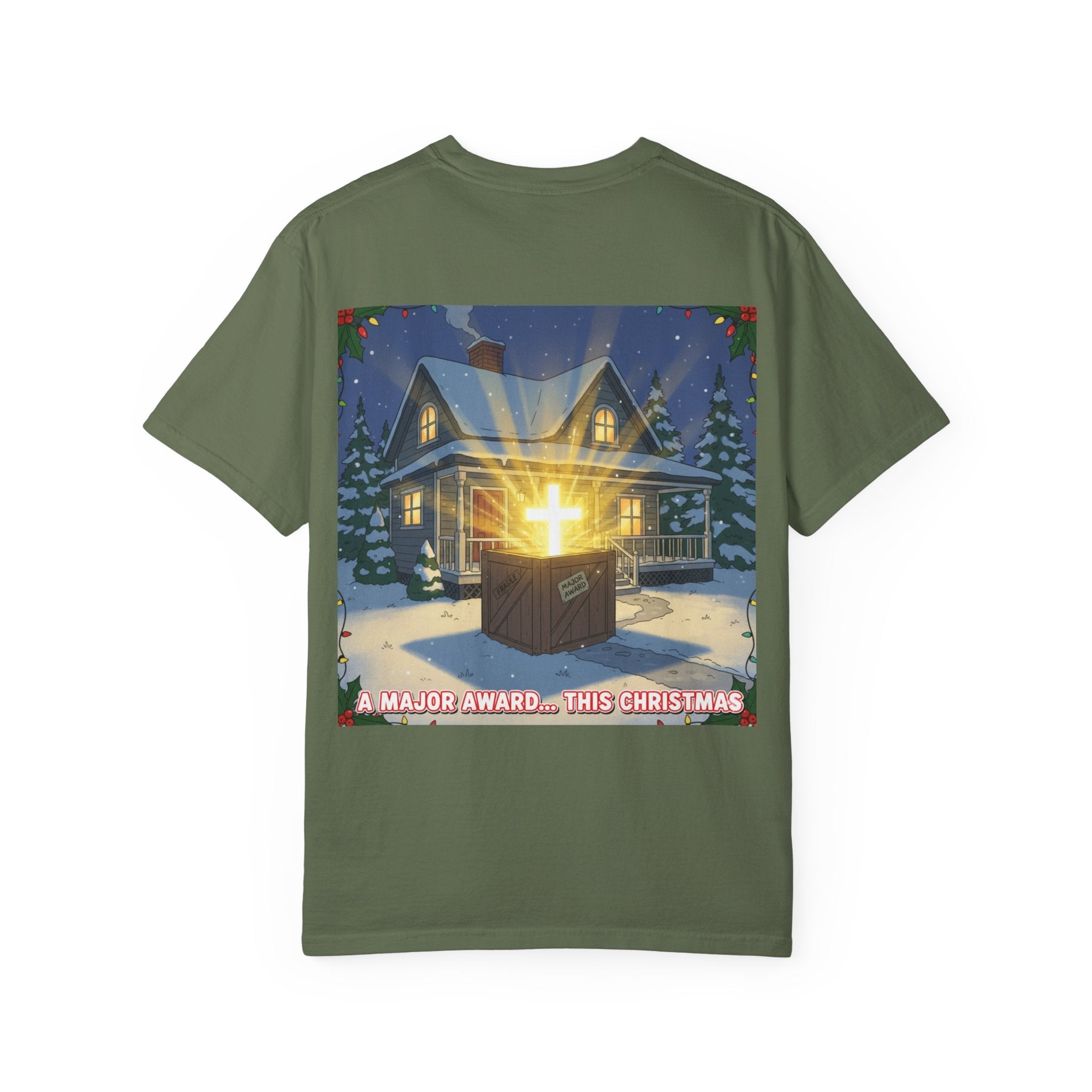 Christmas Church Tee — "A Major Award... This Christmas" Graphic T-Shirt Printify