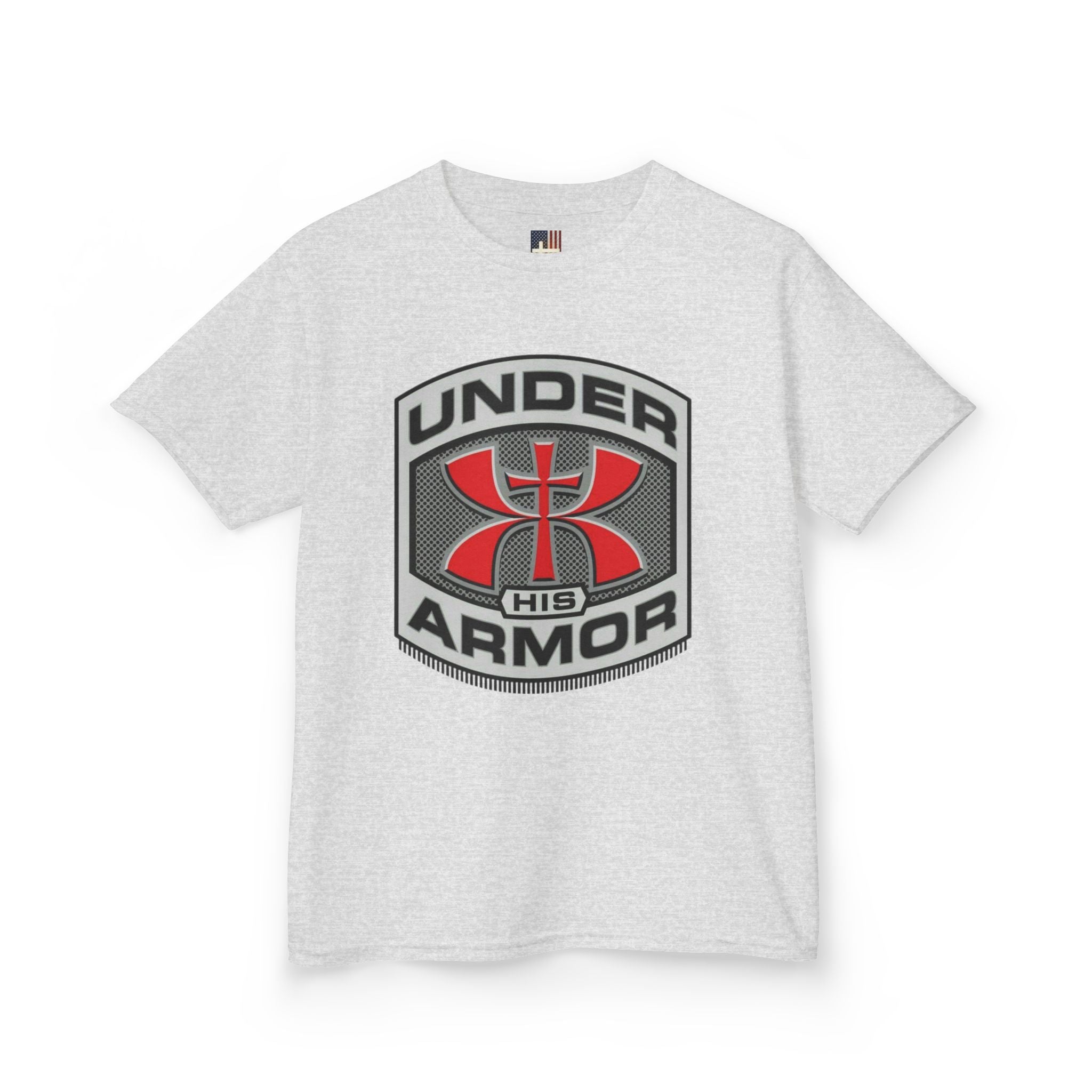 Under HIS Armor Christian T-Shirt — Faith-Inspired Under Armour Style Printify