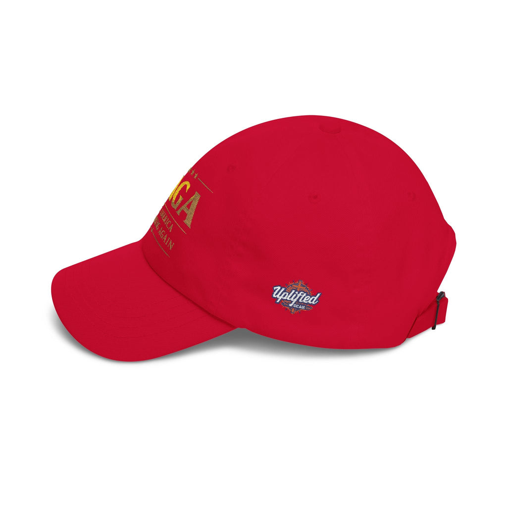Dad Cap — "MAGA: Make America Godfearing Again" Embroidered Hat Printify