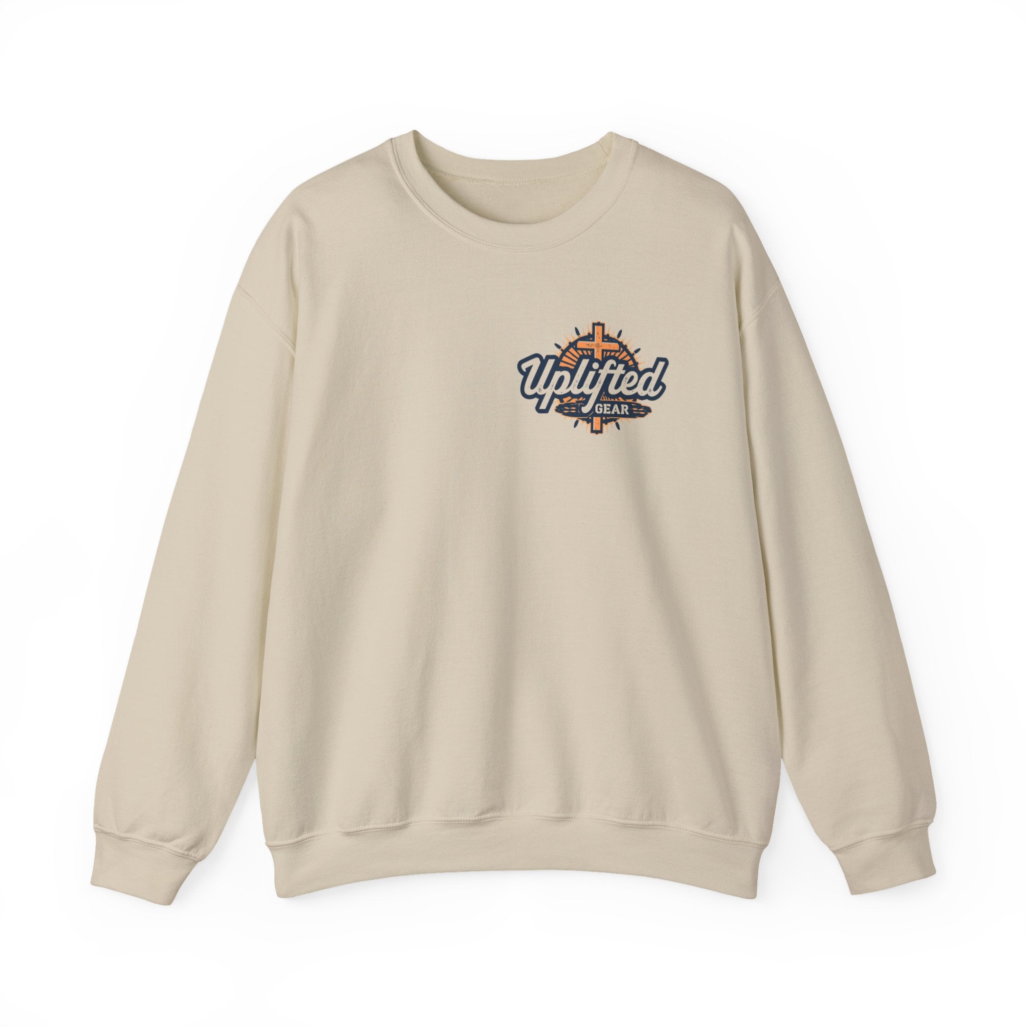 Bible Verse Heavy Blend™ Crewneck Sweatshirt Unisex  - Philippians 4 : 13 Printify