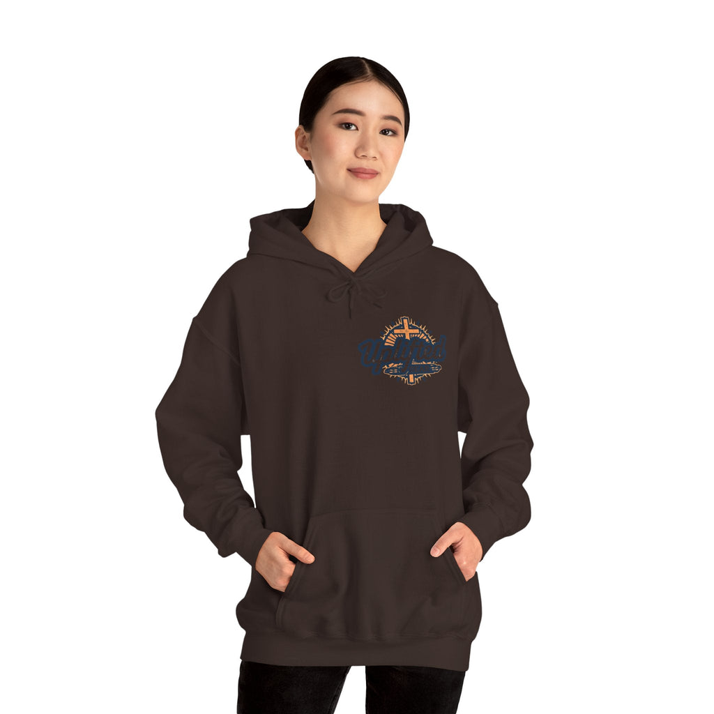 🔥 Not Today, Satan – Retro 90s Christian Hoodie | Neon Faith Tee | Funky Cartoon Devil | Bold Bible Verse Shirt | Uplifted Gear Printify