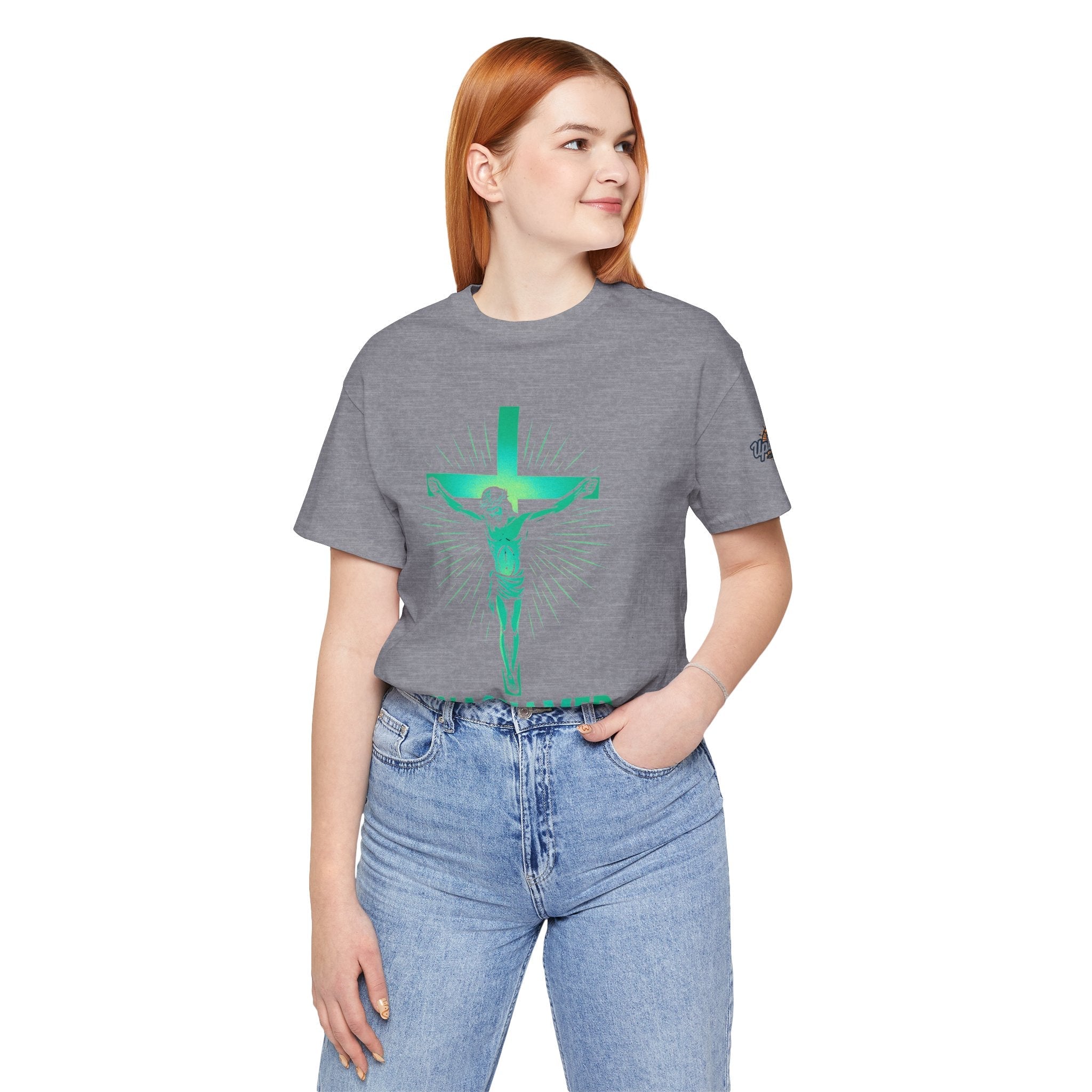 Unashamed T-shirt – Romans 1:16 Crucifixion Christian t-shirt for Bold Unwavering Faith Printify