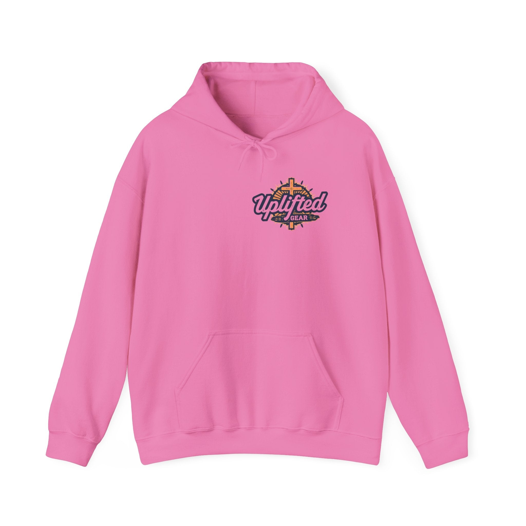 Walk by Faith, Not by Sight Hoodie – Moonlit Footprints Christian Hoodie for Cozy Nights Printify