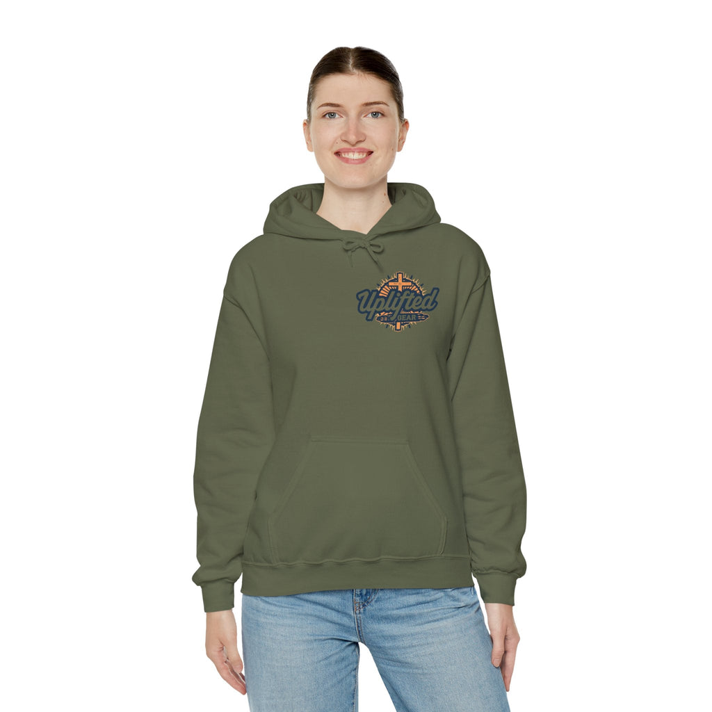 There Are Only 2 Genders Hoodie – Adam & Eve Cross Christian Hoodie for Bold Truth Printify