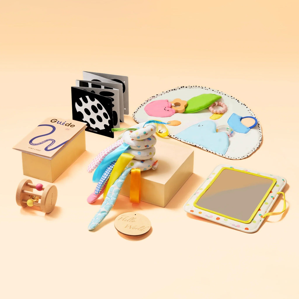 Tiny Land® Montessori Sensory Beginnings Baby Set（0–6 months） Tiny Land INC