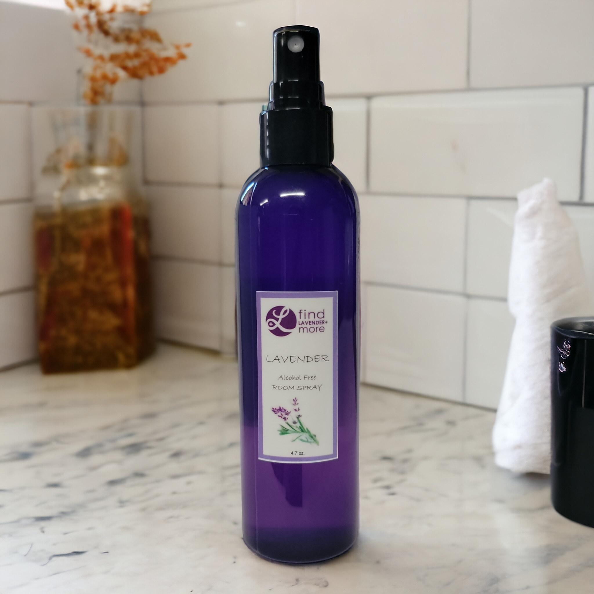 Room Spray, Alcohol Free, Water Based Findlavender.com