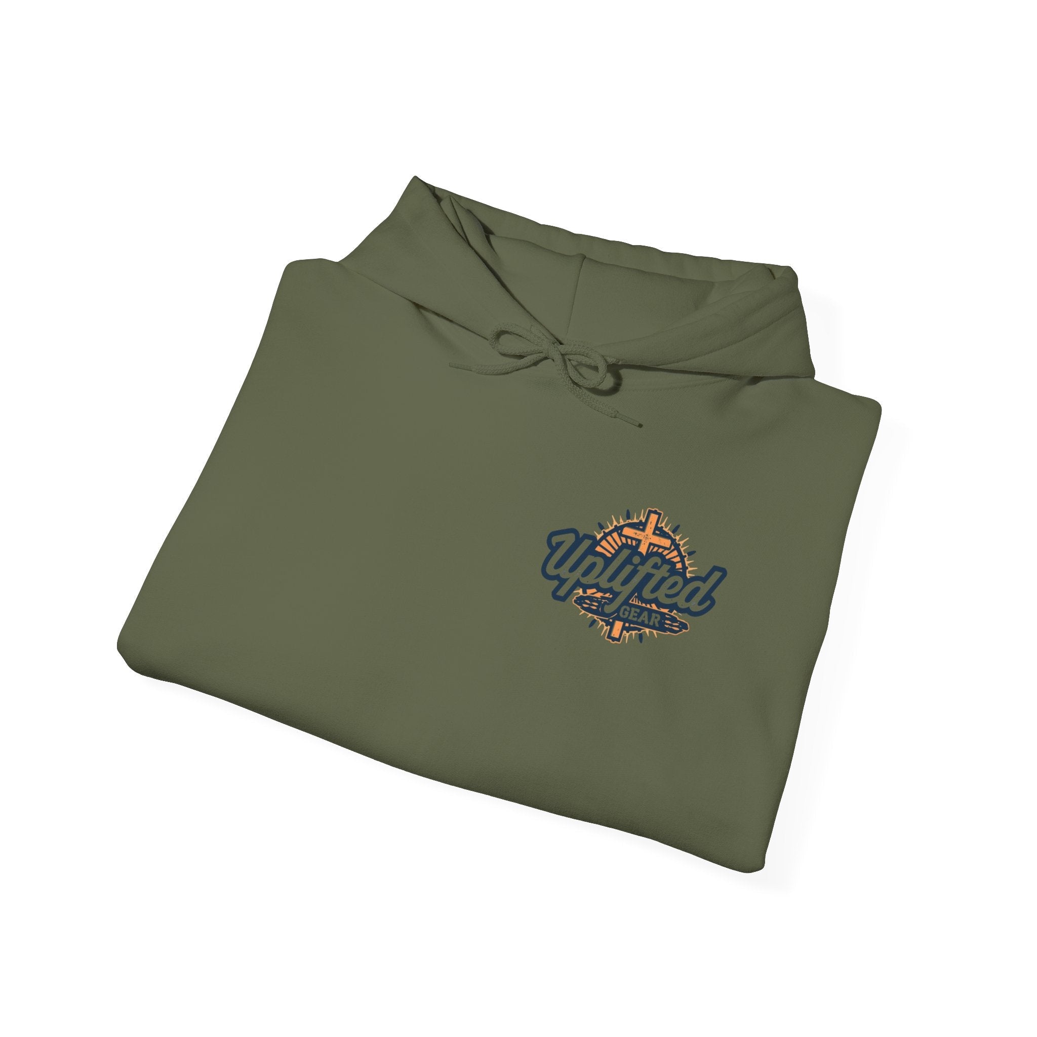 Stand for the Flag Kneel for the Cross Hoodie | Patriotic Eagle Hoodie Printify