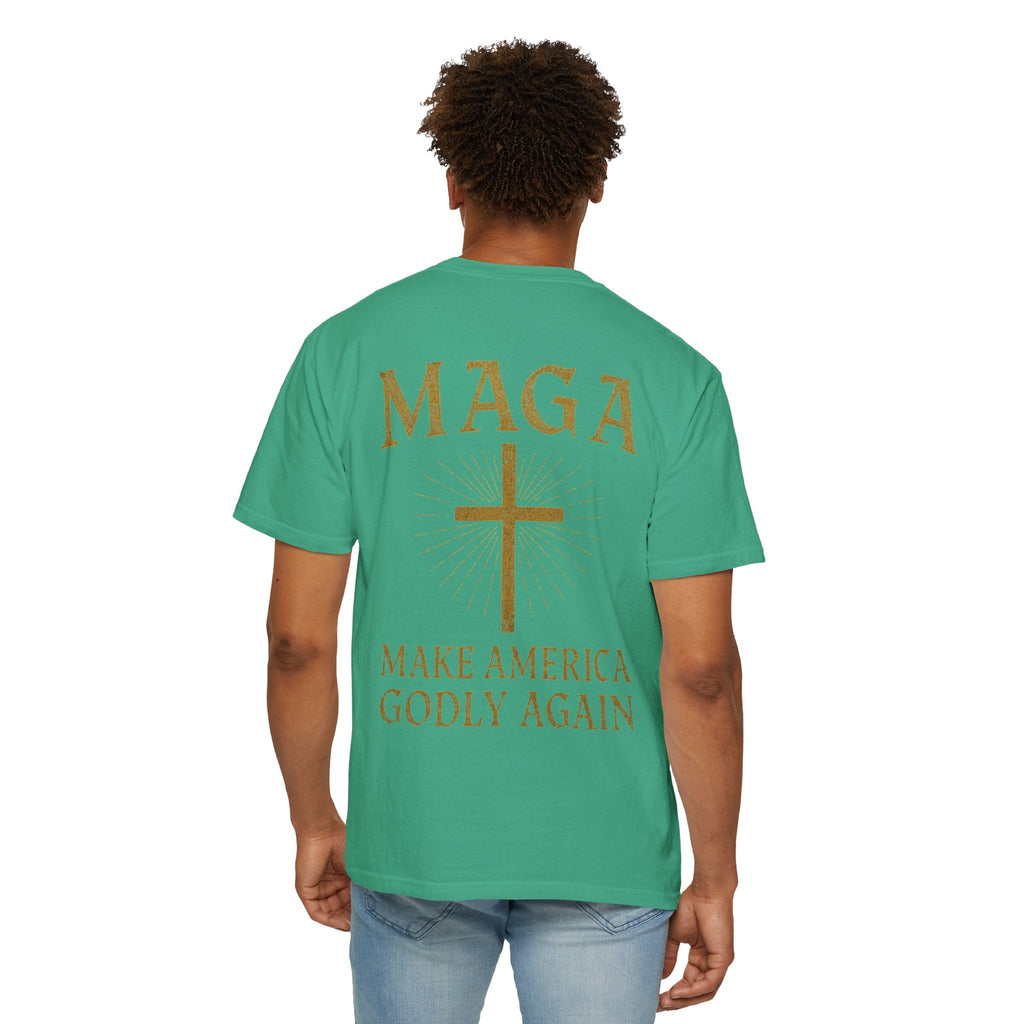 Make America Godly Again T-Shirt – MAGA Christian Patriotic Tee for Bold Faith & Freedom Printify