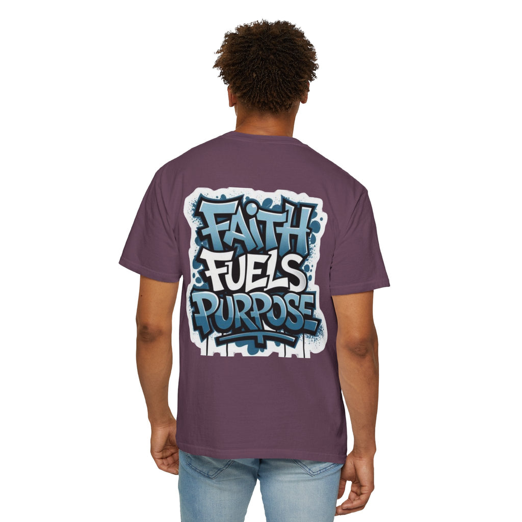 Faith Fuels Purpose T-shirt – Inspirational Christian T-shirt for Divine Drive & Unstoppable Belief Printify