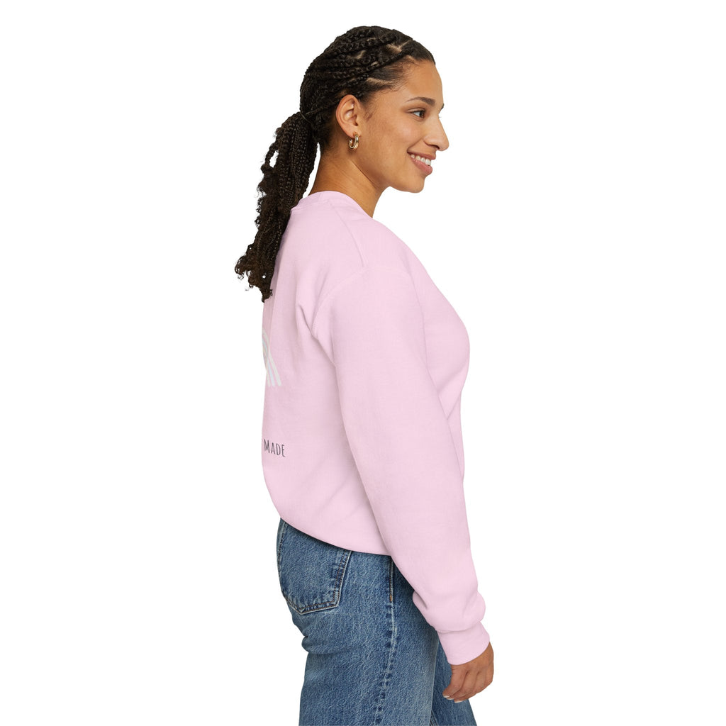 Unique Unicorn Sweatshirt – Rainbow Cross Psalm 139:14 Christian Sweatshirt for Wonderfully Made Printify