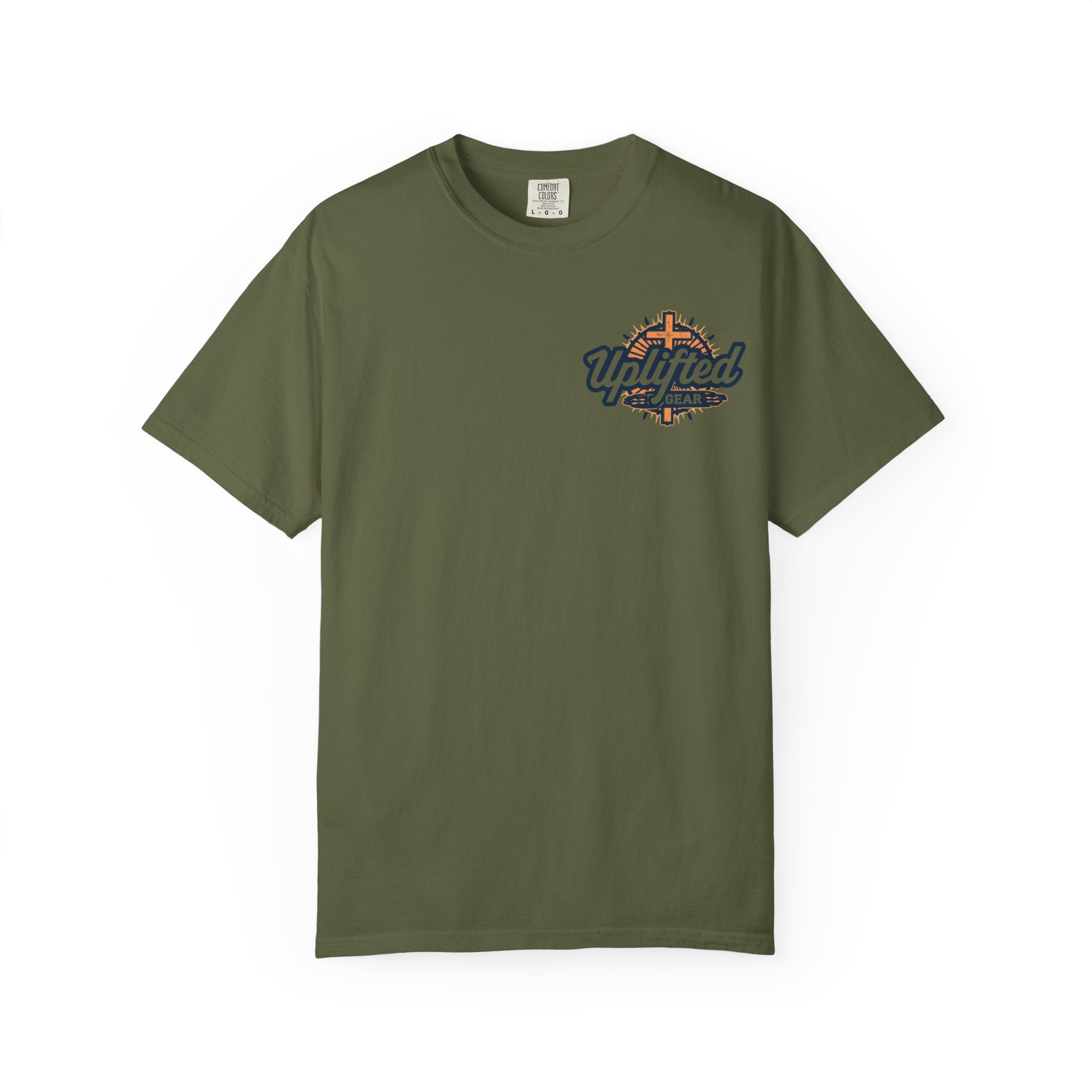 Trust in The Lord Proverbs 3:5-6 Biblical Design Unisex Garment-Dyed T-shirt Printify