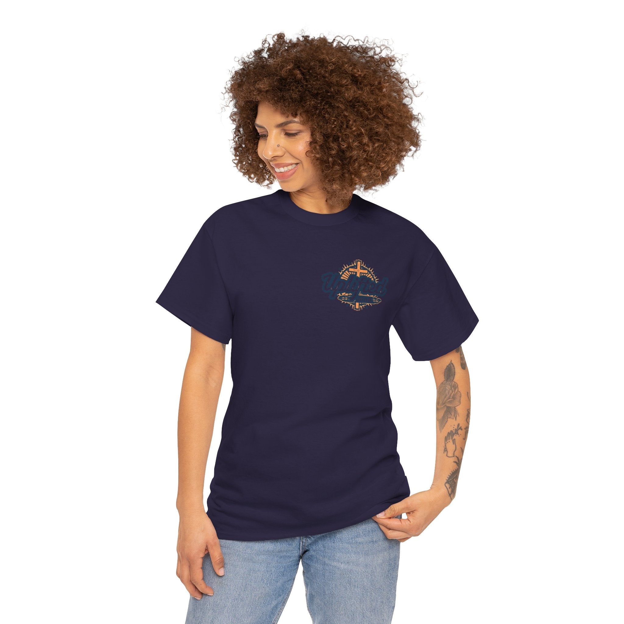 Religious Graphic Armor Of God Design - Unisex Heavy Cotton Tee Printify