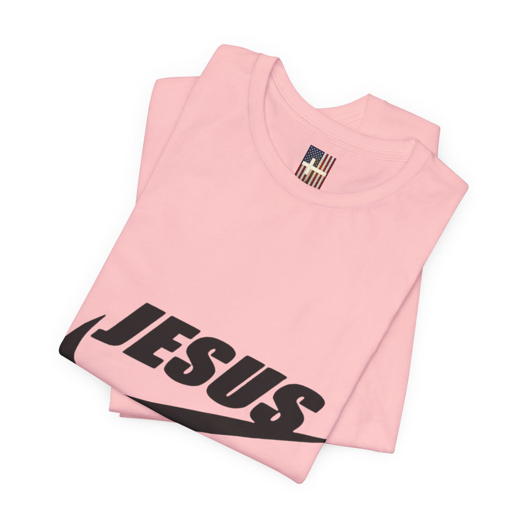 Jesus Did It T-shirt - Funny Christian Parody T-shirt - Faith & Victory Apparel