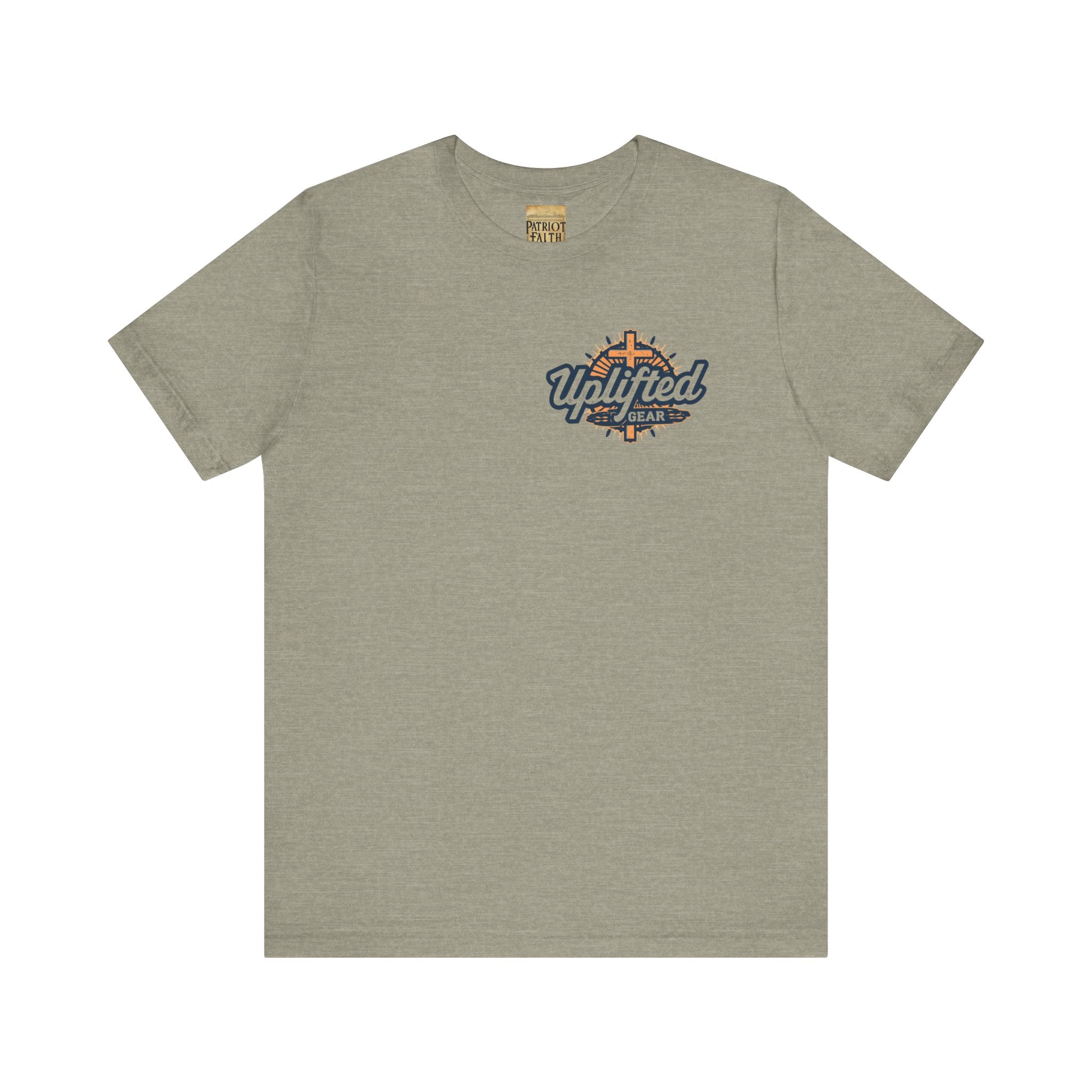 Religious Graphic Tee with Armor Of God Design Unisex Jersey Short Sleeve Tee Printify