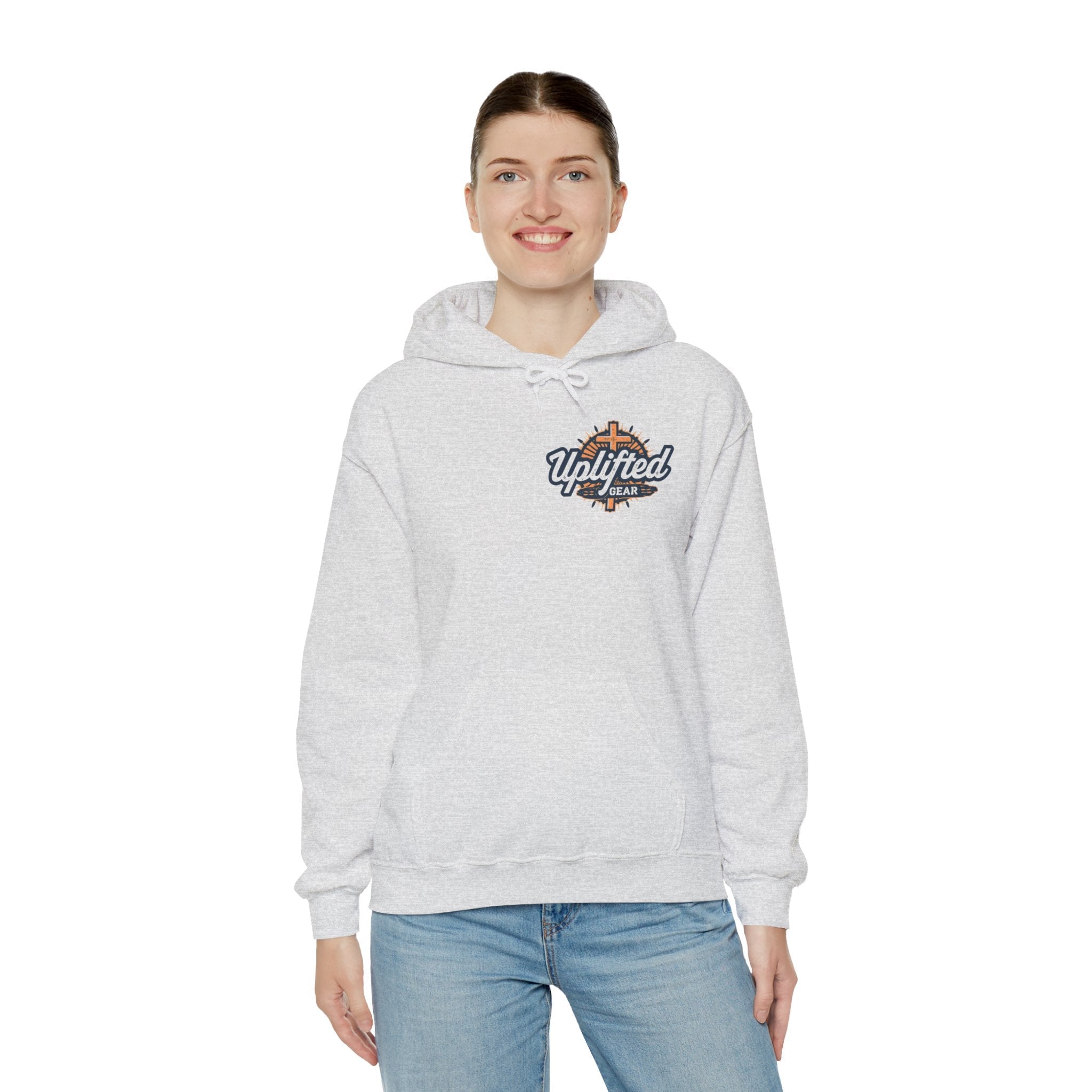 I Can’t, But I Know a Guy Hoodie – Jesus Cross Christian Hoodie for Cozy Faith Printify