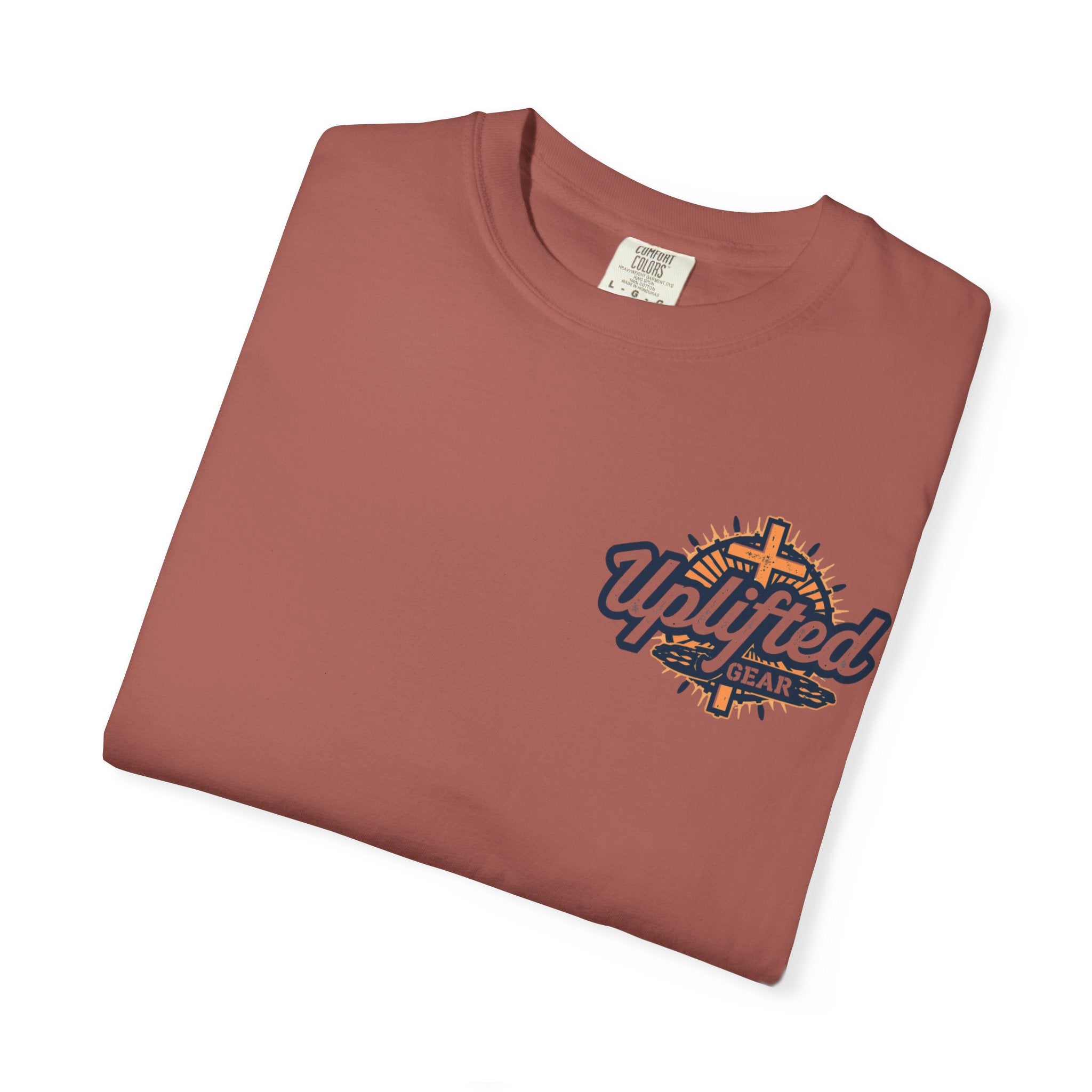 Trust in The Lord Proverbs 3:5-6 Biblical Design Unisex Garment-Dyed T-shirt Printify