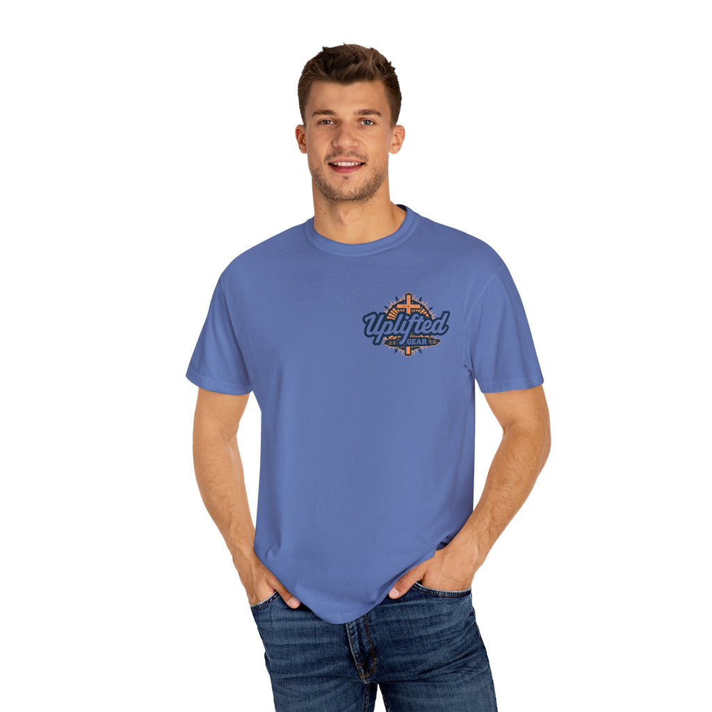 Bible Verse Unisex Garment-Dyed T-shirt -  Philippians 4 : 13 Printify