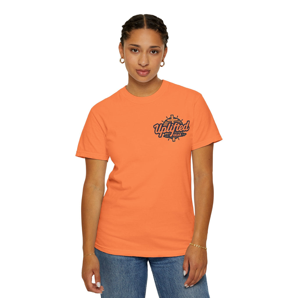 Trust in The Lord Proverbs 3:5-6 Biblical Design Unisex Garment-Dyed T-shirt Printify