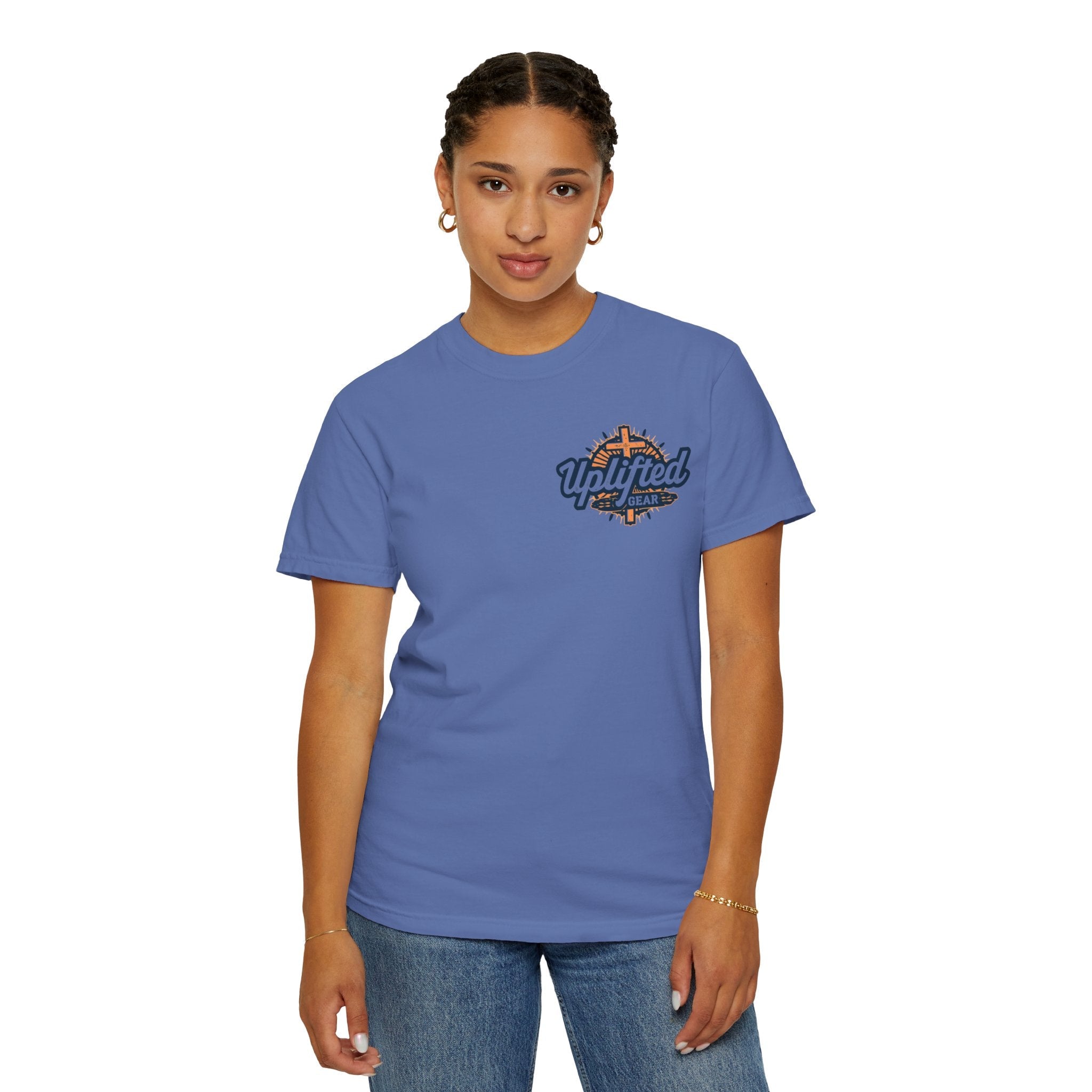Bible Verse Unisex Garment-Dyed T-shirt -  Philippians 4 : 13 Printify