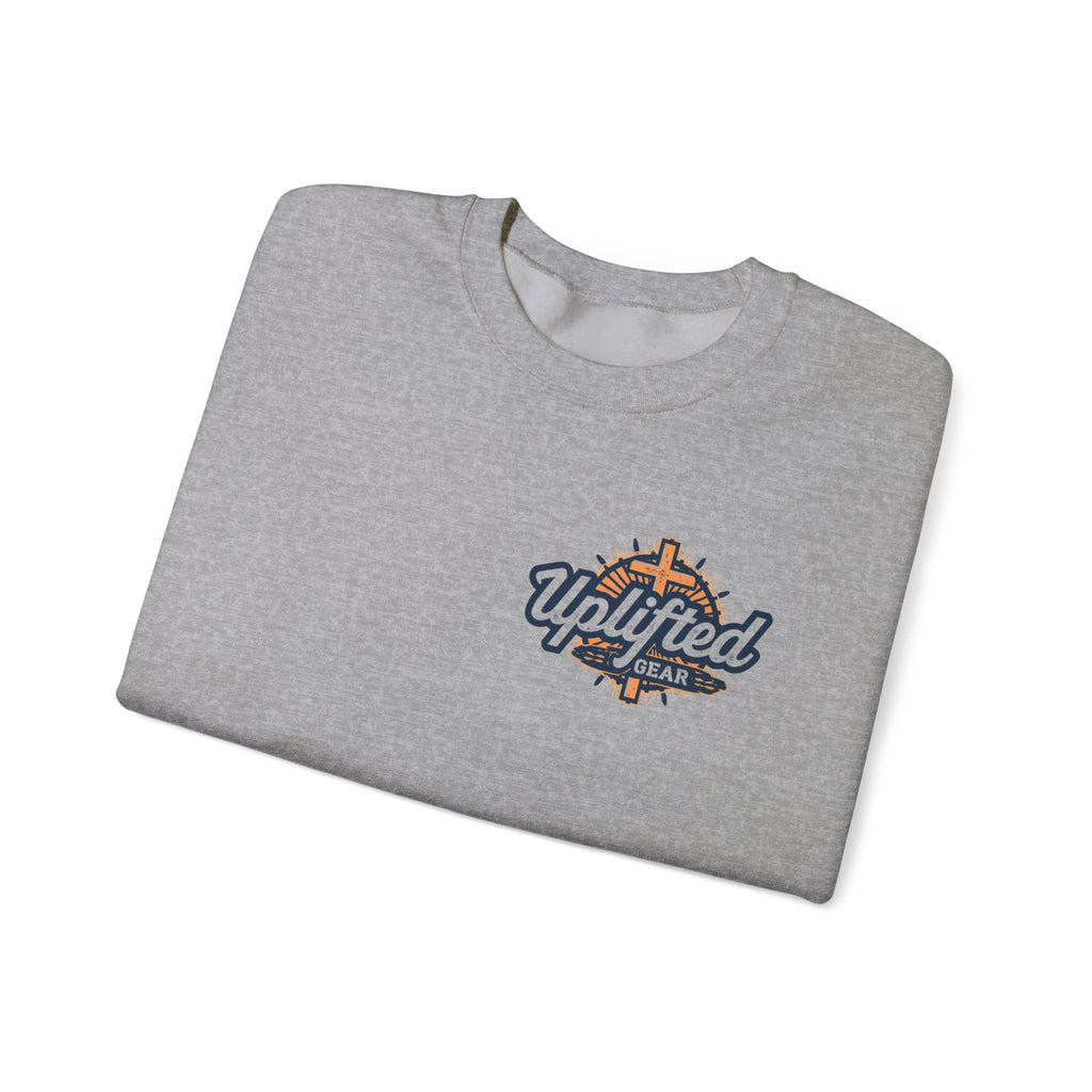 Religious Graphic Armor Of God Design - Unisex Heavy Blend™ Crewneck Sweatshirt Printify