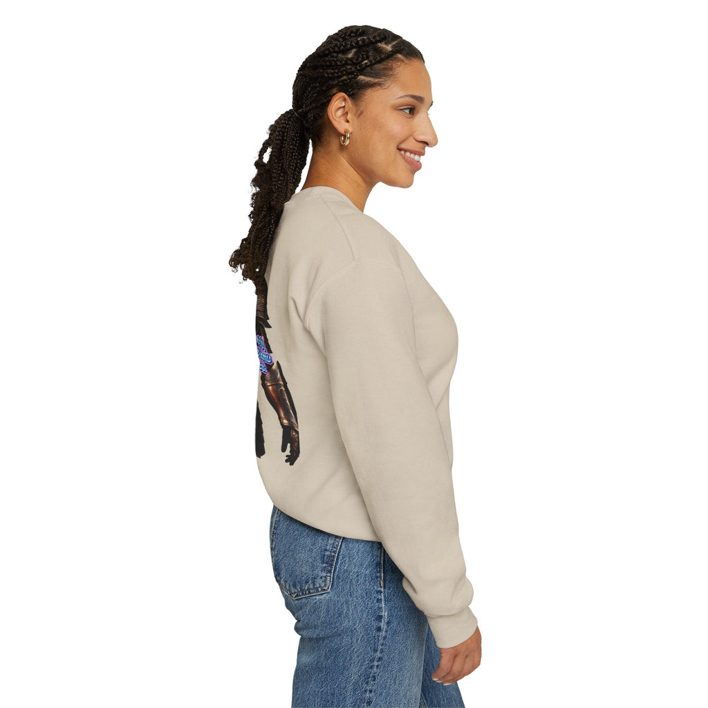 Religious Graphic Armor Of God Design - Unisex Heavy Blend™ Crewneck Sweatshirt Printify