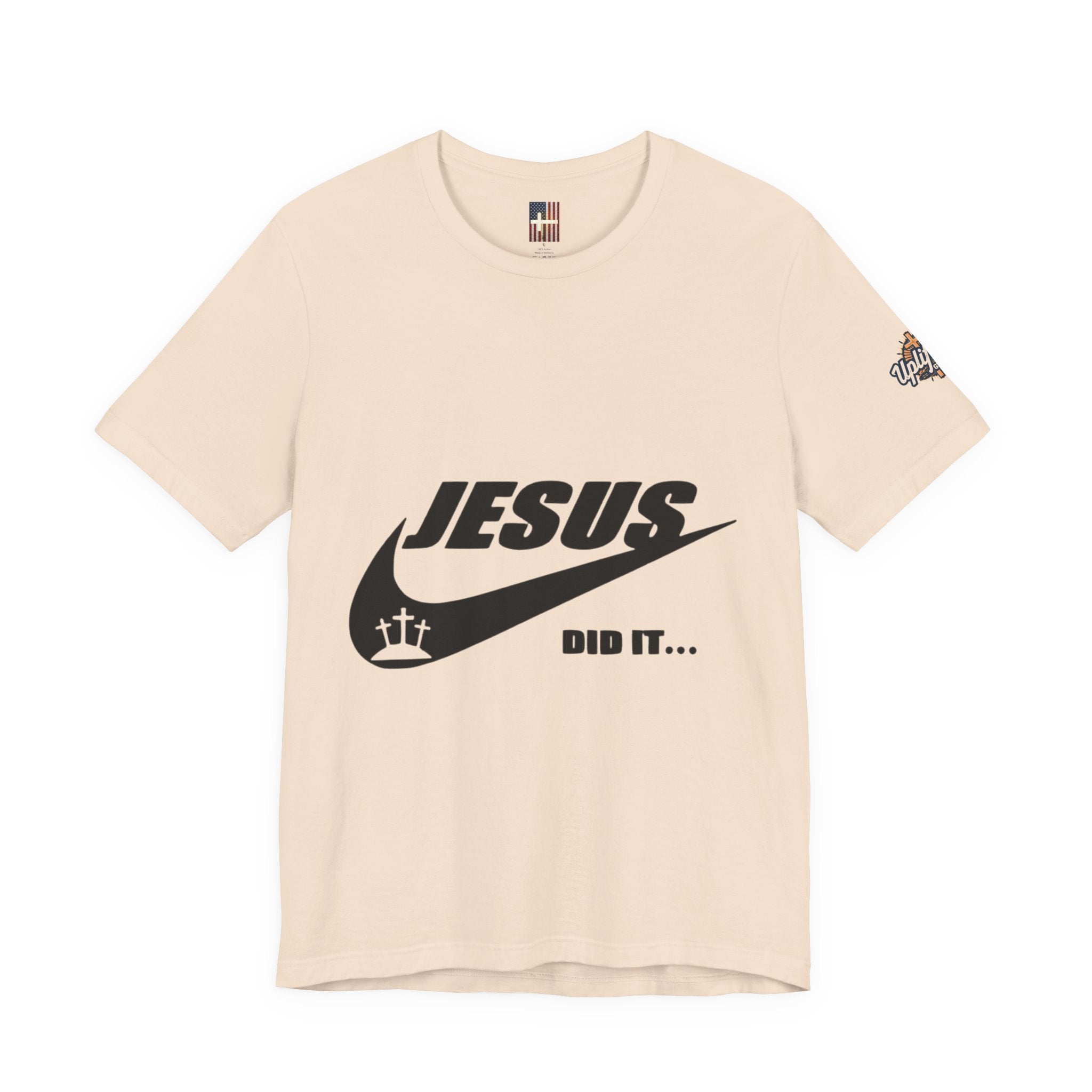 Jesus Did It T-shirt - Funny Christian Parody T-shirt - Faith & Victory Apparel