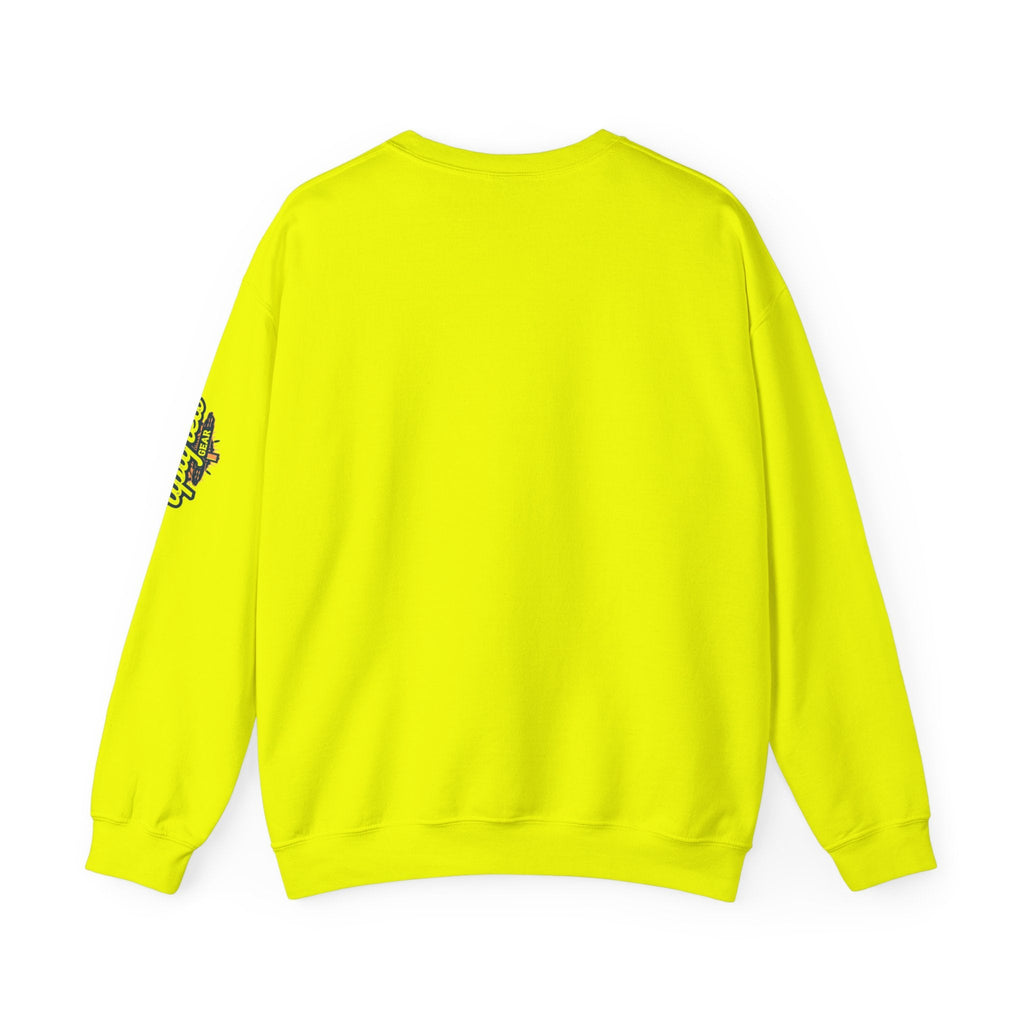 Jesus Calling Sweatshirt – Funny Cell Phone Screen Christian Sweatshirt for Divine Connection & Faith Humor Printify
