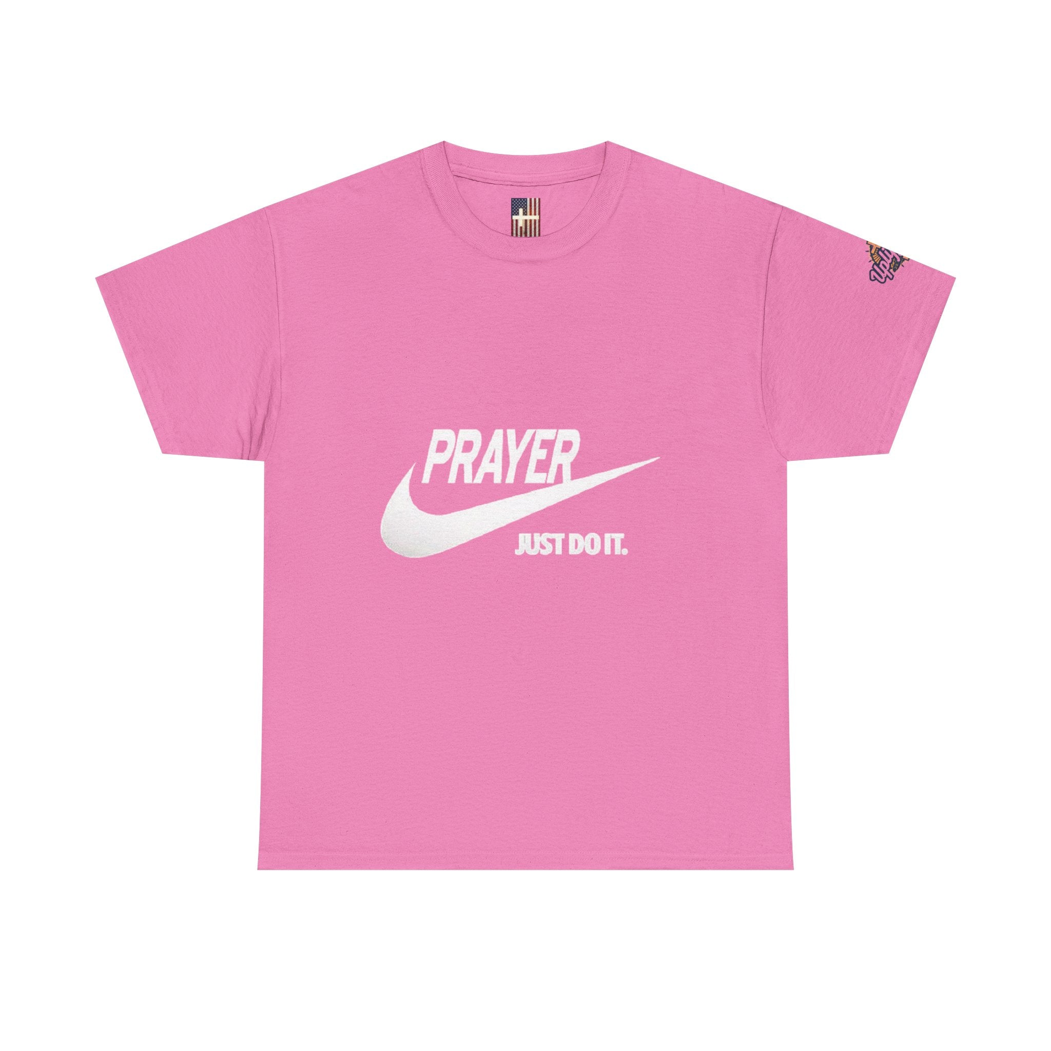 Prayer Just Do It T-shirt - Funny Christian Nike Parody T-shirt - Faith Gear Printify