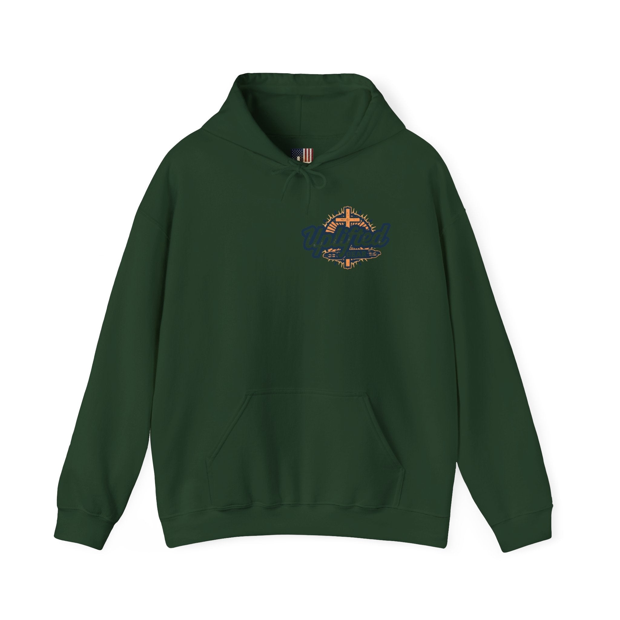 Trust in The Lord Proverbs 3:5-6 Biblical Design Unisex Heavy Blend™ Hooded Sweatshirt Printify