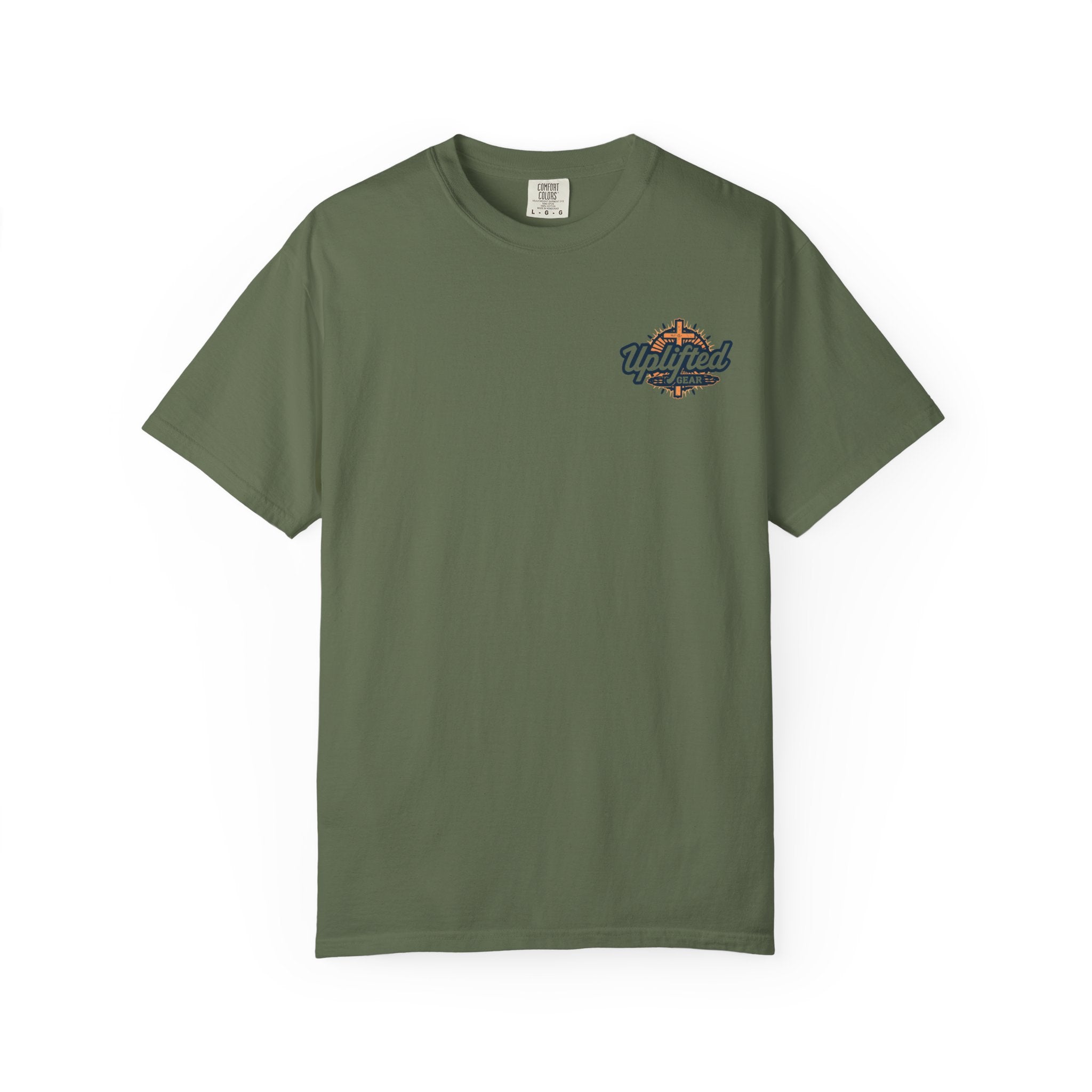 Bible Verse Unisex Garment-Dyed T-shirt - Isaiah 41 : 10 Printify
