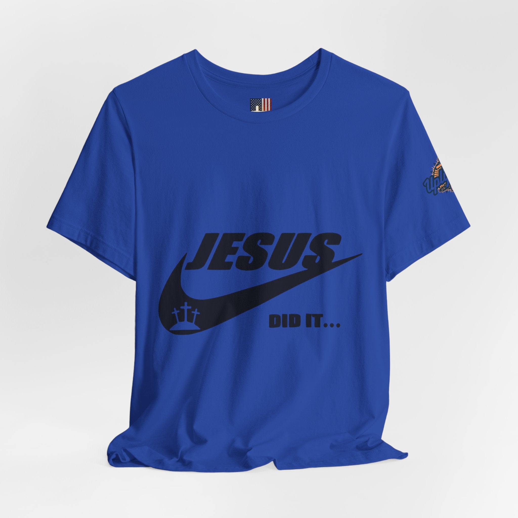 Jesus Did It T-shirt - Funny Christian Parody T-shirt - Faith & Victory Apparel