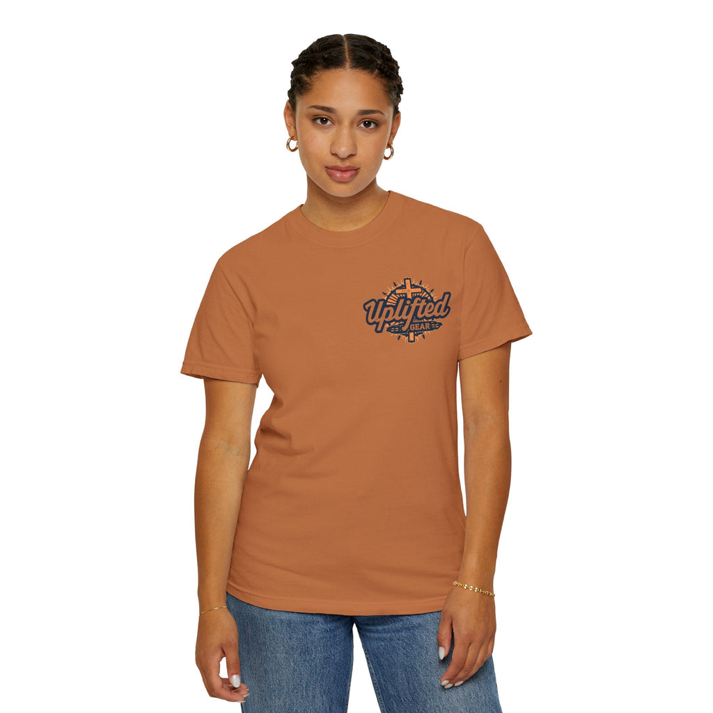 Religious Graphic Armor Of God Design - Unisex Garment-Dyed T-shirt Printify