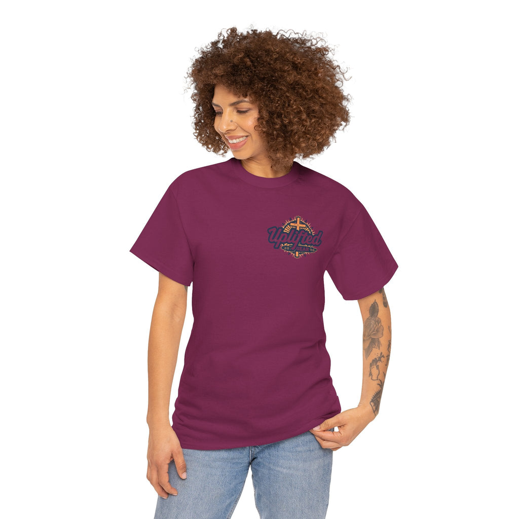Religious Graphic Armor Of God Design - Unisex Heavy Cotton Tee Printify