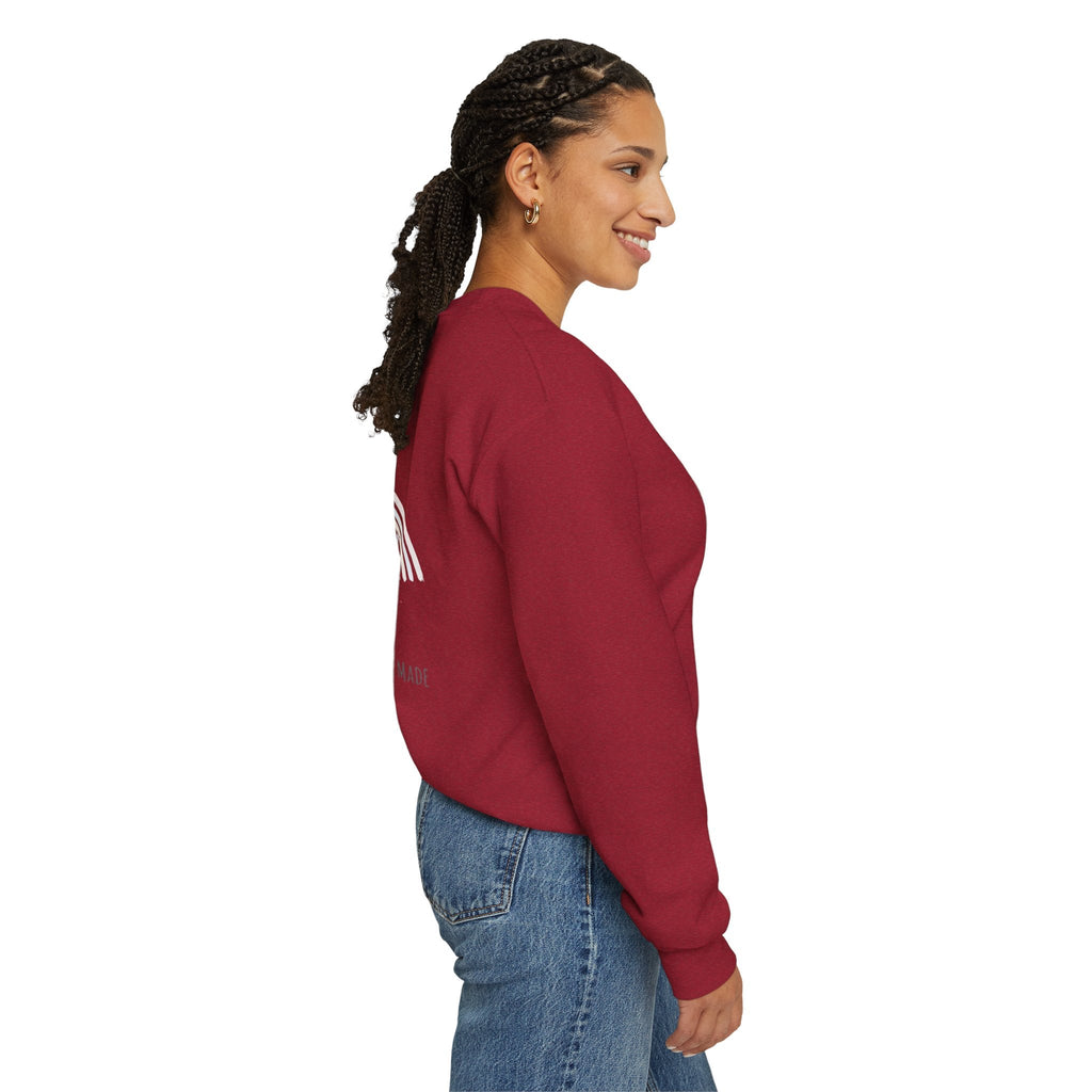 Unique Unicorn Sweatshirt – Rainbow Cross Psalm 139:14 Christian Sweatshirt for Wonderfully Made Printify