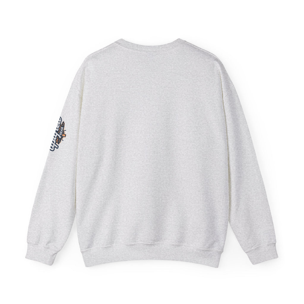 Transformer Logo Christian Sweatshirt | 2 Corinthians 3:18 Bible Verse Sweatshirt Printify