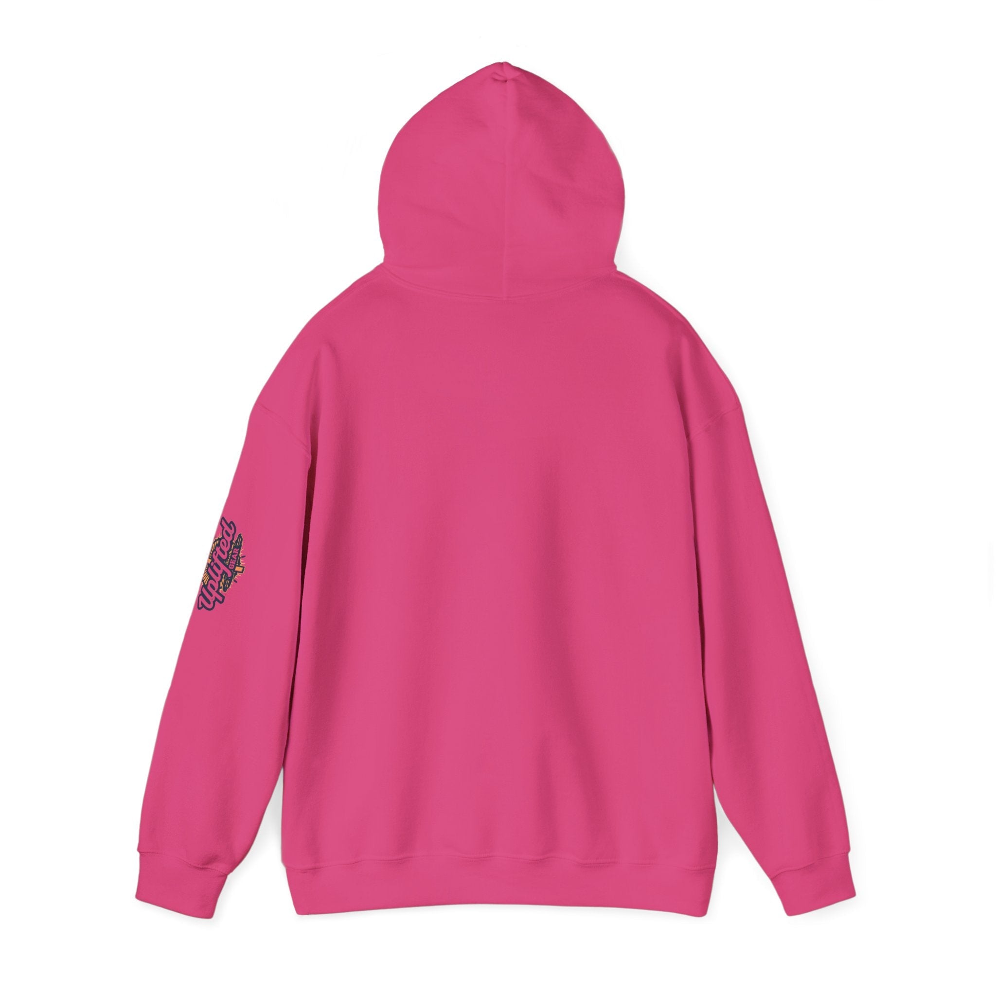 🎄 Not Today, Grinch – Jesus Saves | Funny Christian Christmas Hoodie | Sulking Grinch & Glowing Cross | Bold Neon Faith Tee by Uplifted Gear Printify