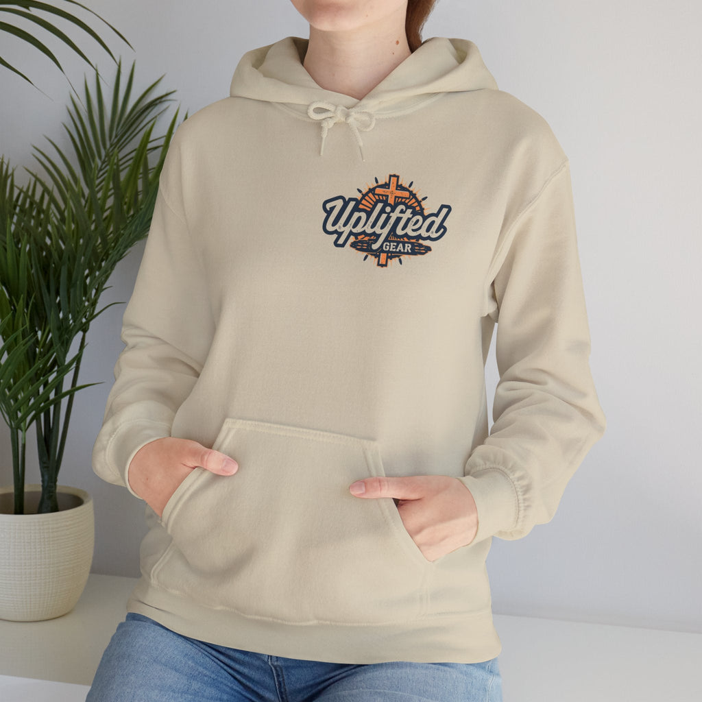 Religious Graphic Armor Of God Design - Unisex Heavy Blend™ Hooded Sweatshirt Printify