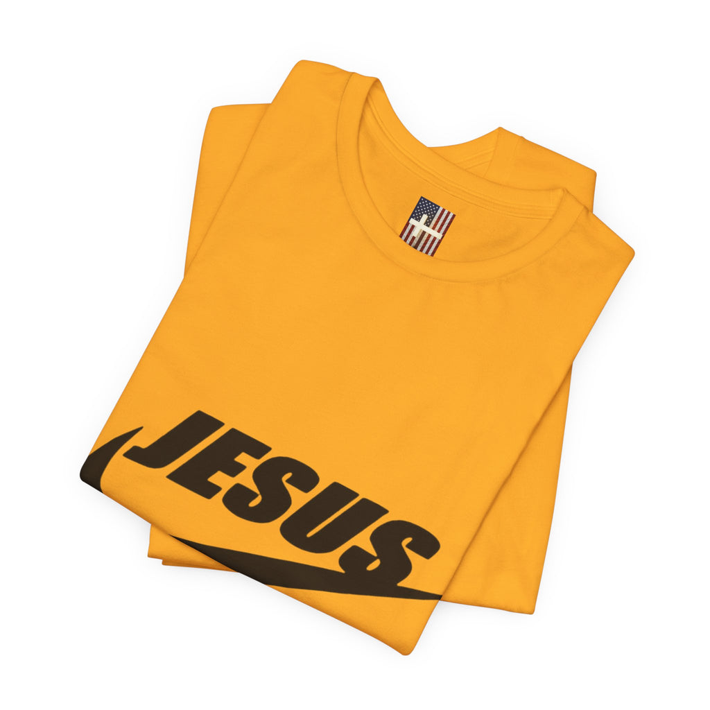 Jesus Did It T-shirt - Funny Christian Parody T-shirt - Faith & Victory Apparel