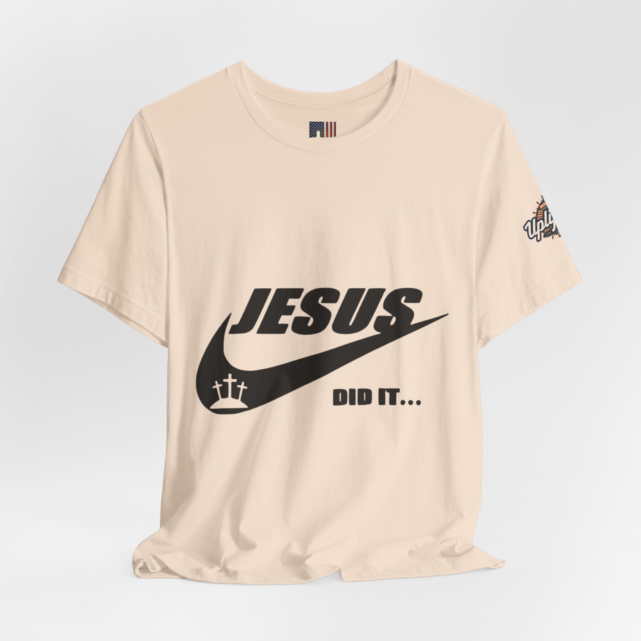 Jesus Did It T-shirt - Funny Christian Parody T-shirt - Faith & Victory Apparel