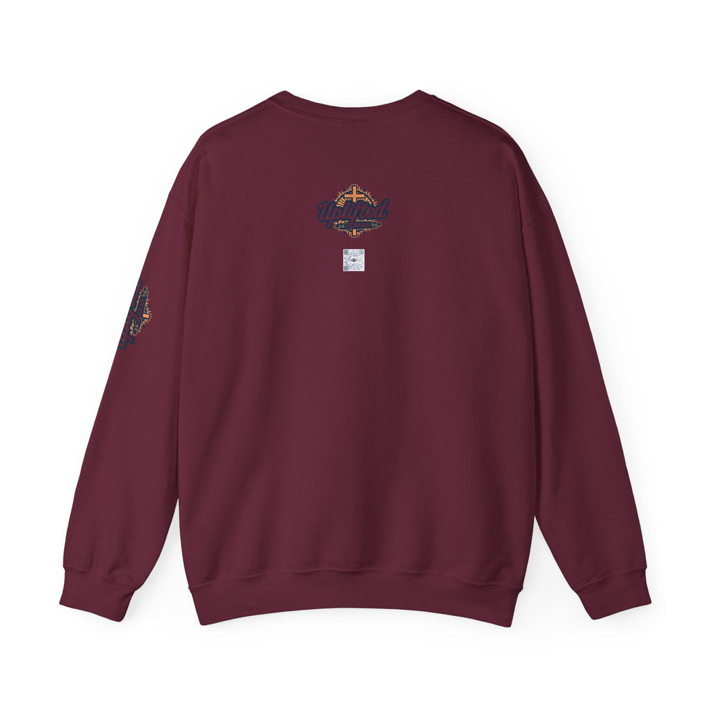He Is Risen "Life Has Triumphed" Sweatshirt — Easter Resurrection Christian Sweatshirt Printify