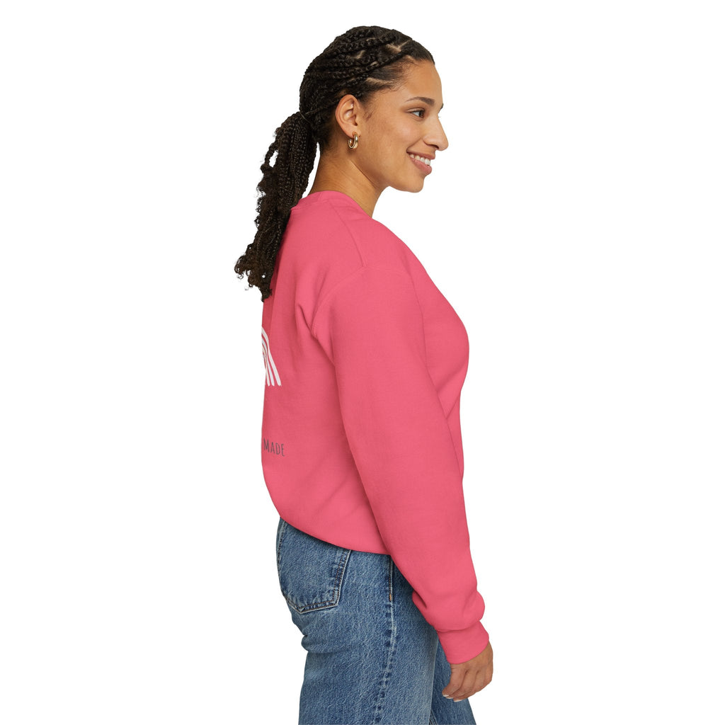 Unique Unicorn Sweatshirt – Rainbow Cross Psalm 139:14 Christian Sweatshirt for Wonderfully Made Printify