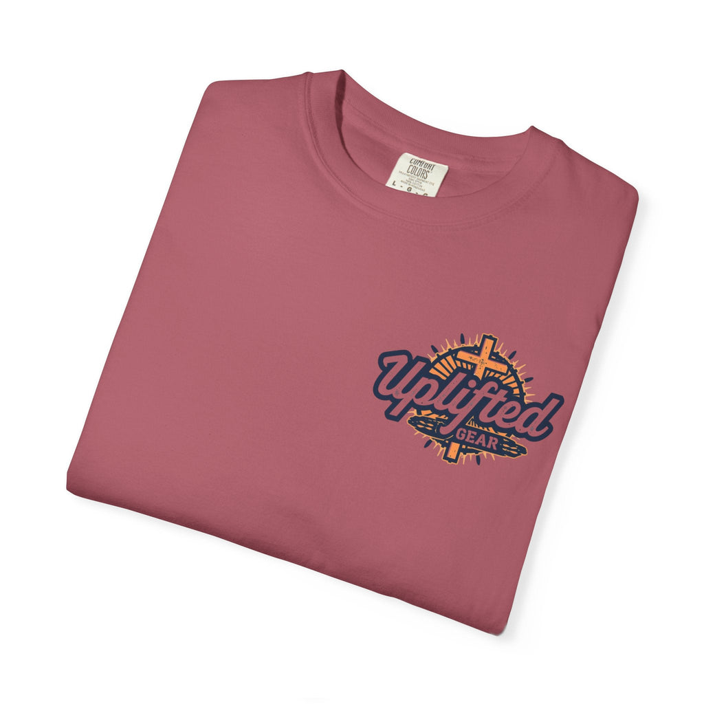 Jesus Ichthys T-shirt – Christian Fish Symbol with Cross & Jesus Inscription T-shirt for Eternal Faith & Streetwear Printify