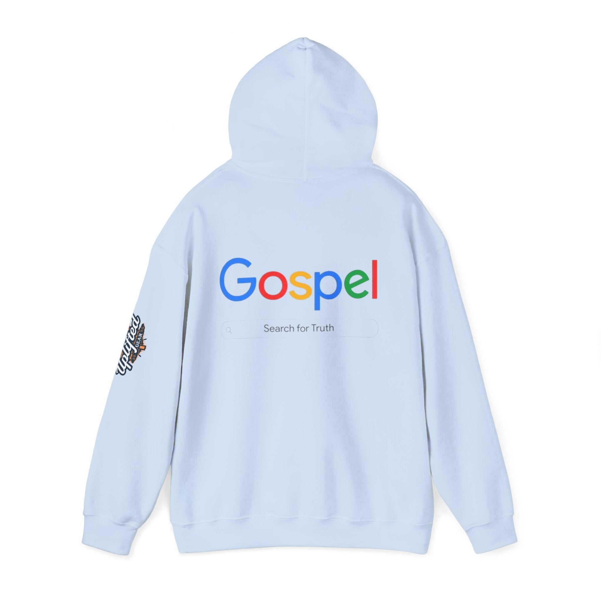 Gospel Hoodie — "Search for Truth" Christian Faith Pullover Printify