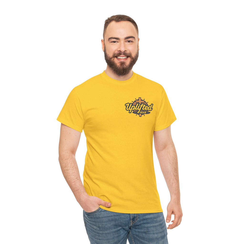 Religious Graphic Armor Of God Design - Unisex Heavy Cotton Tee Printify
