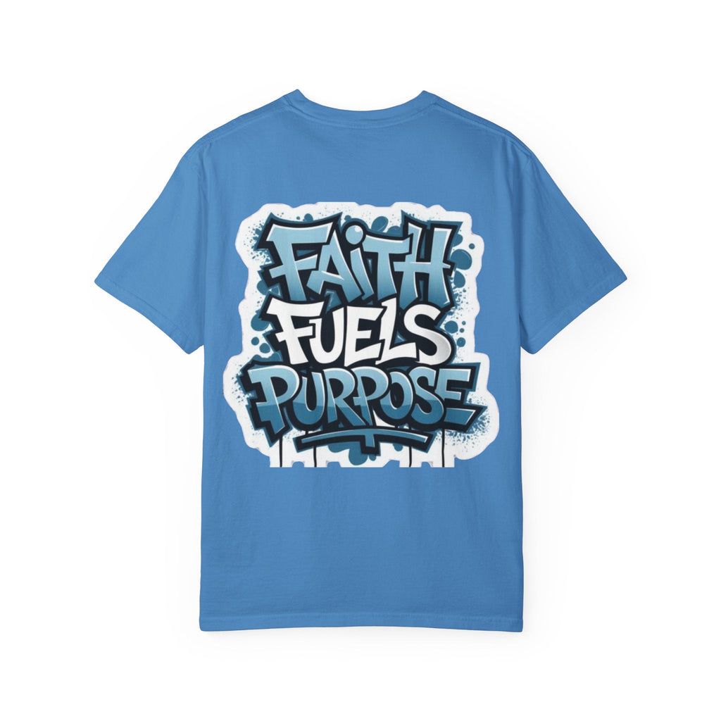 Faith Fuels Purpose T-shirt – Inspirational Christian T-shirt for Divine Drive & Unstoppable Belief Printify