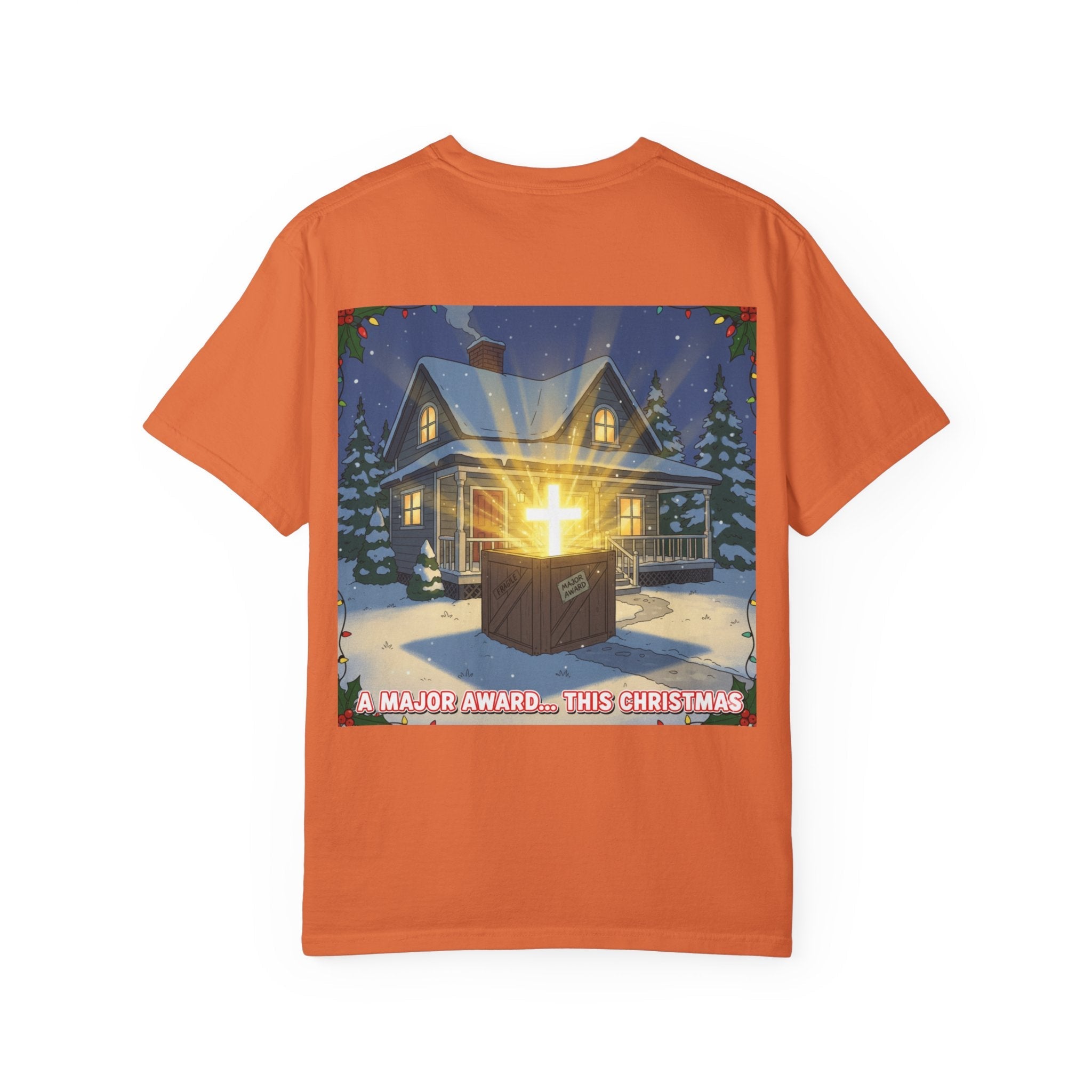 Christmas Church Tee — "A Major Award... This Christmas" Graphic T-Shirt Printify