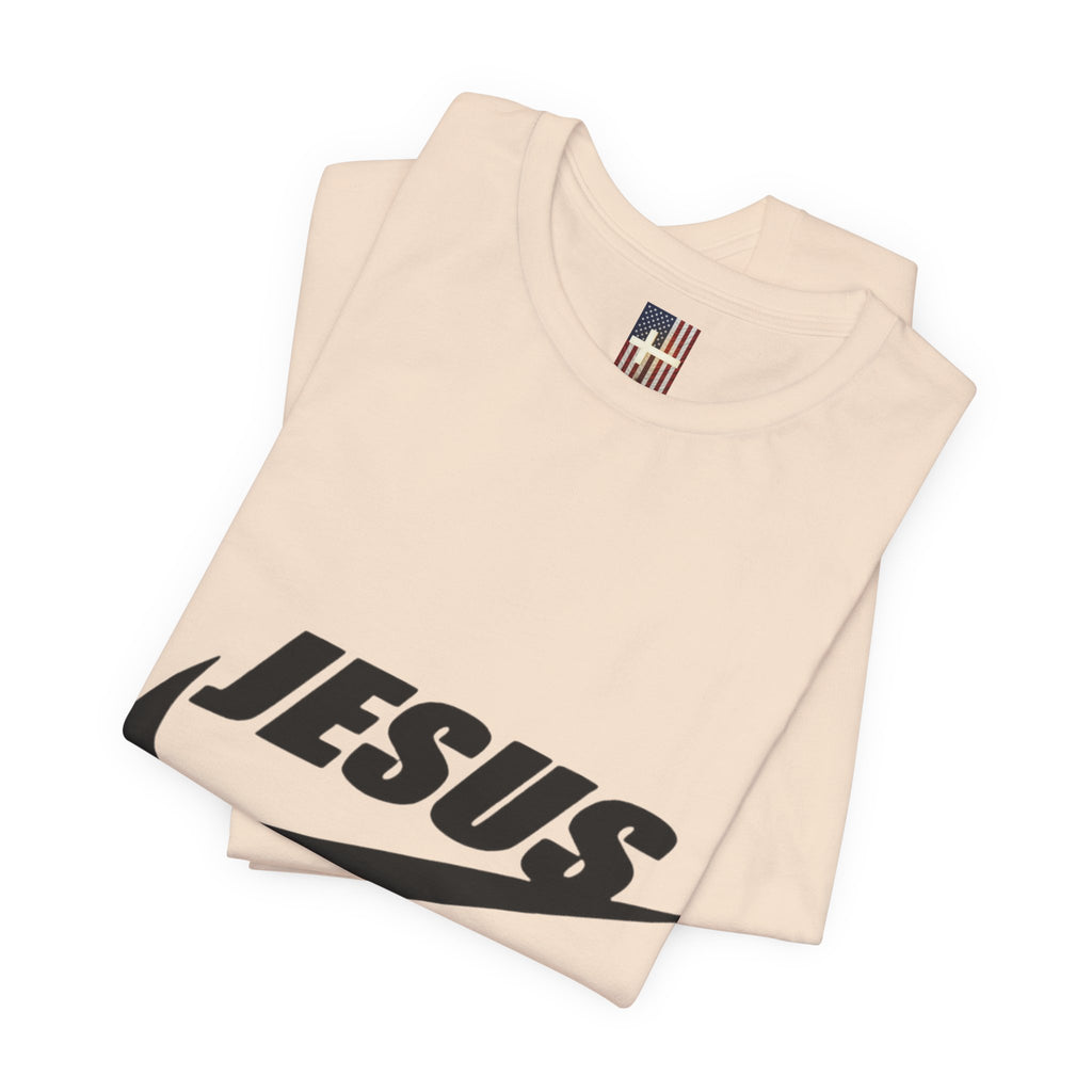 Jesus Did It T-shirt - Funny Christian Parody T-shirt - Faith & Victory Apparel
