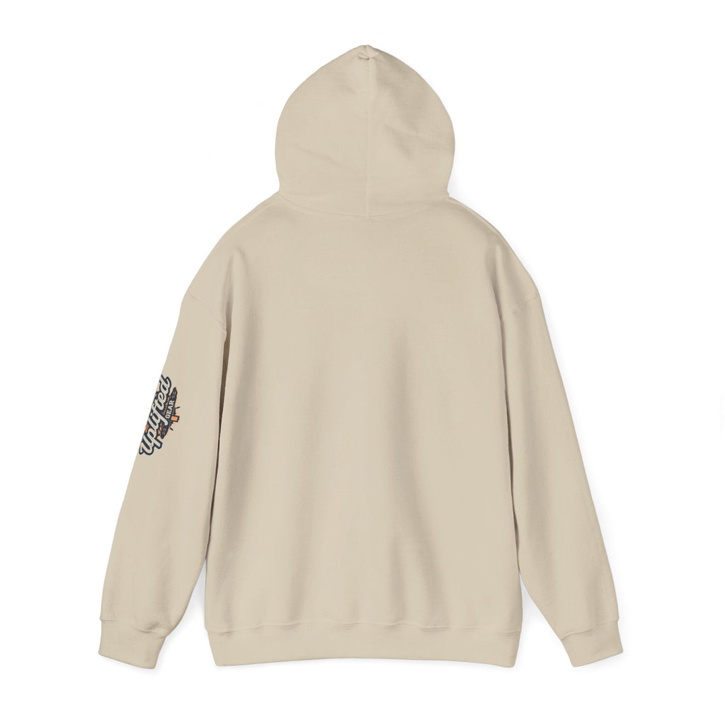 Faith Over Fear Hoodie – Graffiti Wall Christian Sweatshirt for Bold 2 Corinthians 5:7 Streetwear & Unshakable Faith Printify