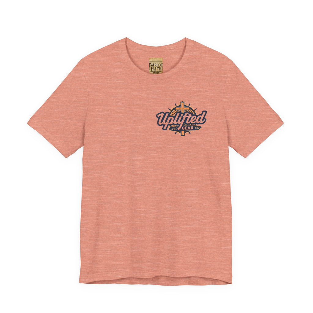 Religious Graphic Tee with Armor Of God Design Unisex Jersey Short Sleeve Tee Printify